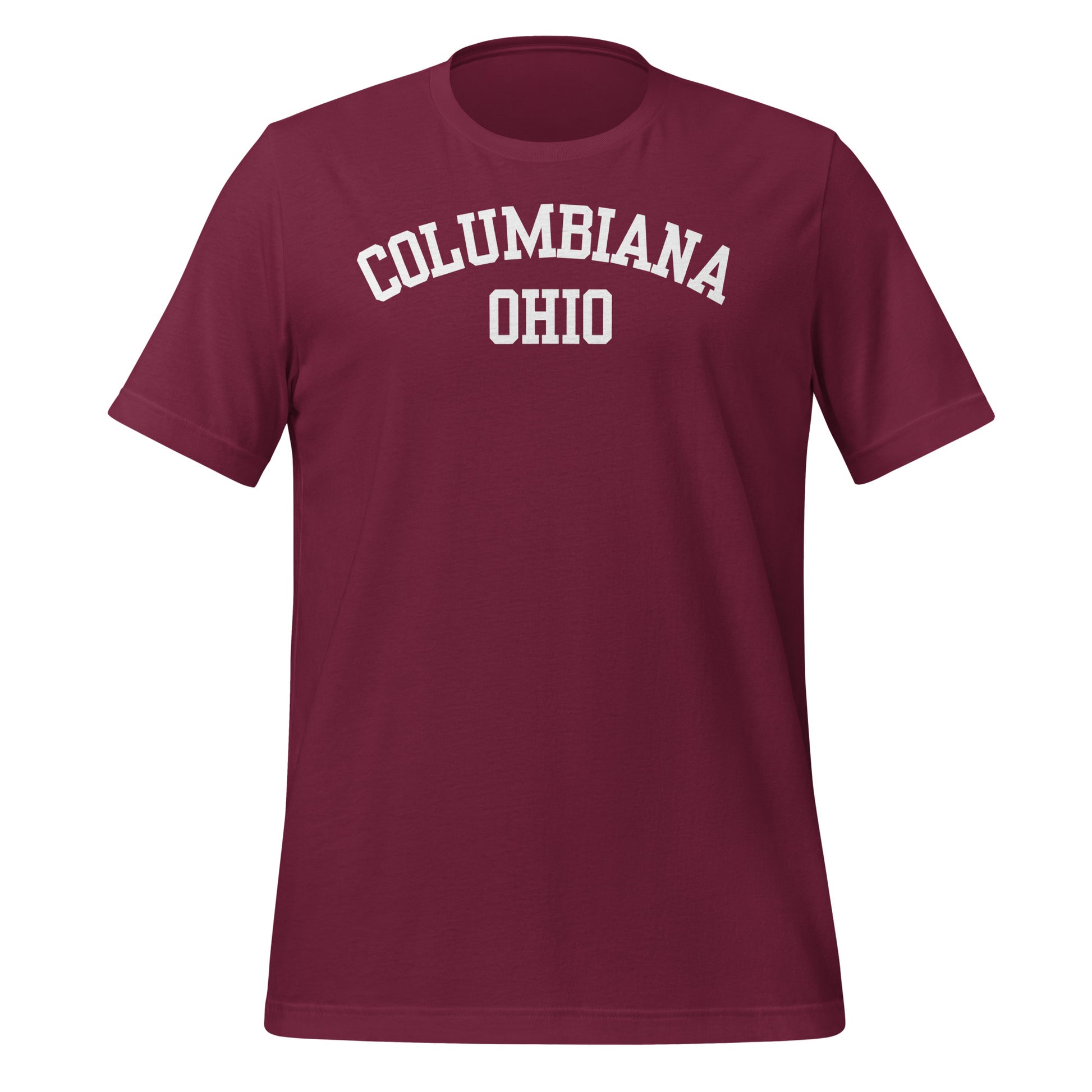 Columbiana Ohio Block Unisex T-Shirt
