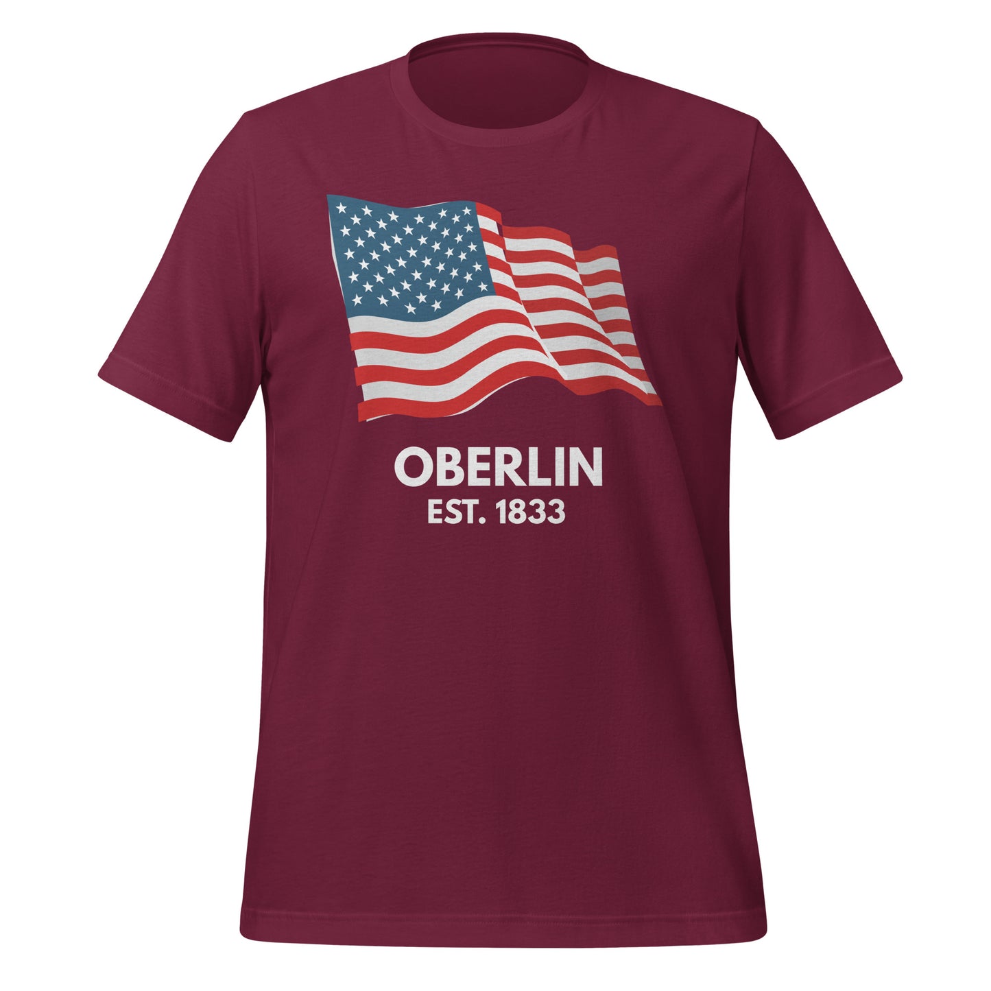 Oberlin Ohio Fourth Of July Short Sleeve Unisex t-shirt