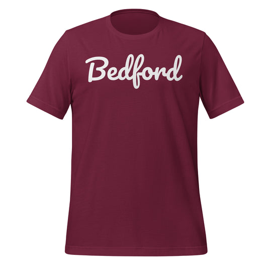 Bedford Ohio Solo Script Unisex t-shirt