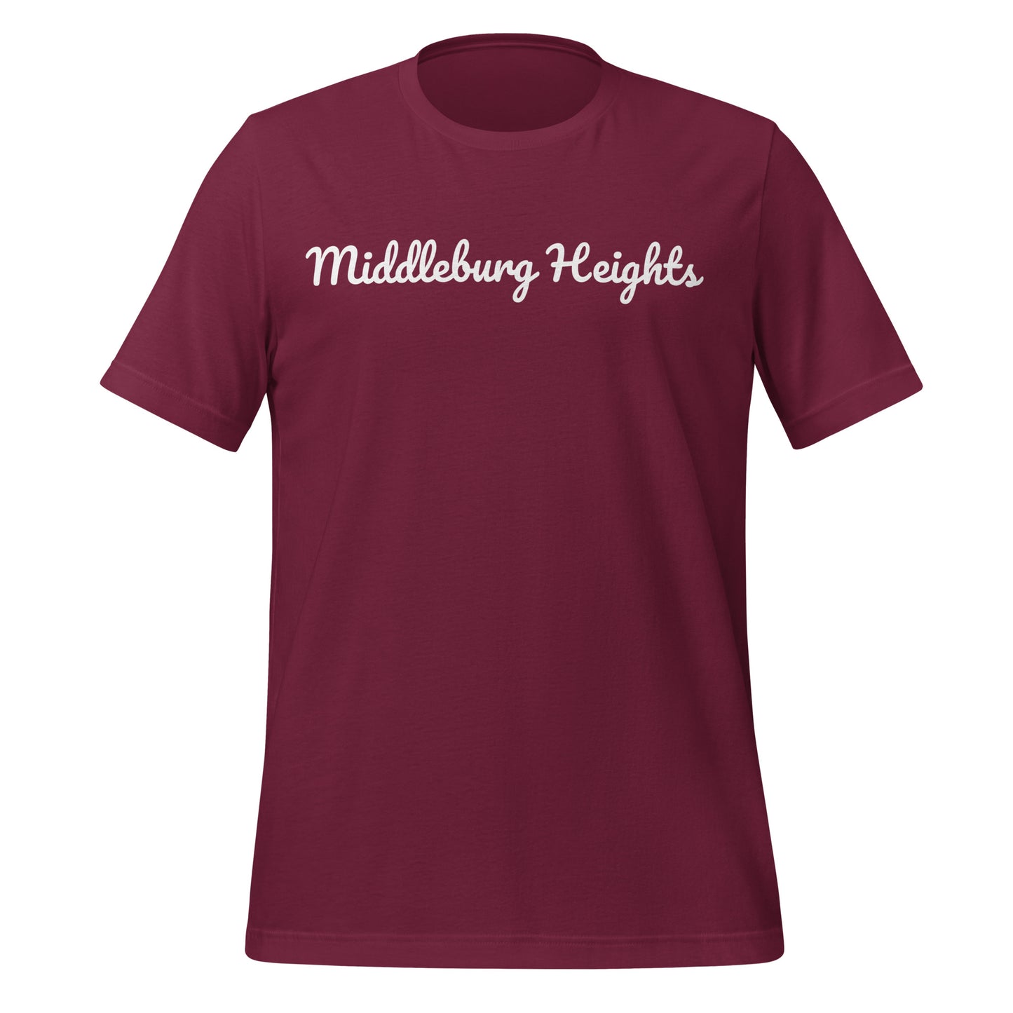 Middleburg Heights Ohio Solo Script Unisex t-shirt