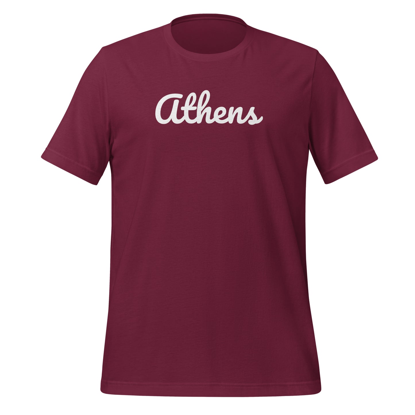 Athens Ohio Solo Script Unisex t-shirt