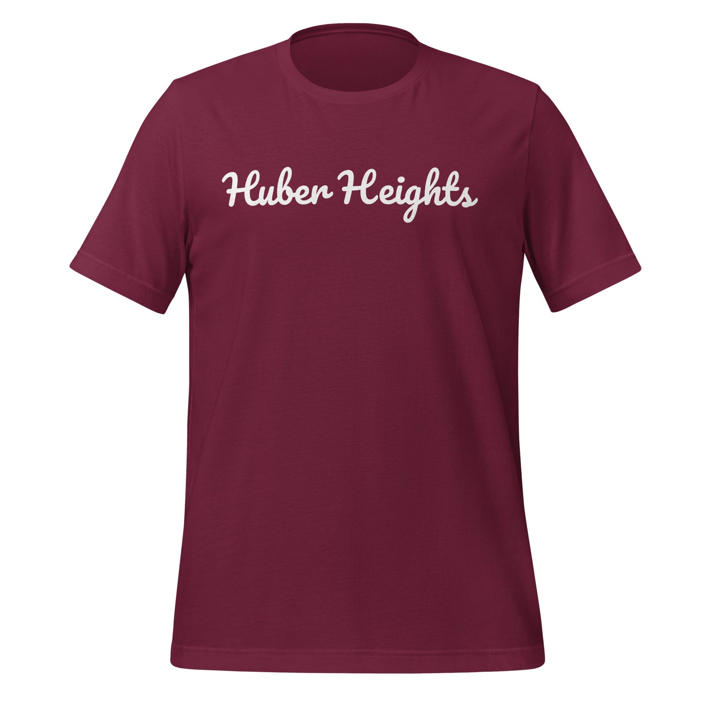 Huber Heights Ohio Solo Script Unisex t-shirt