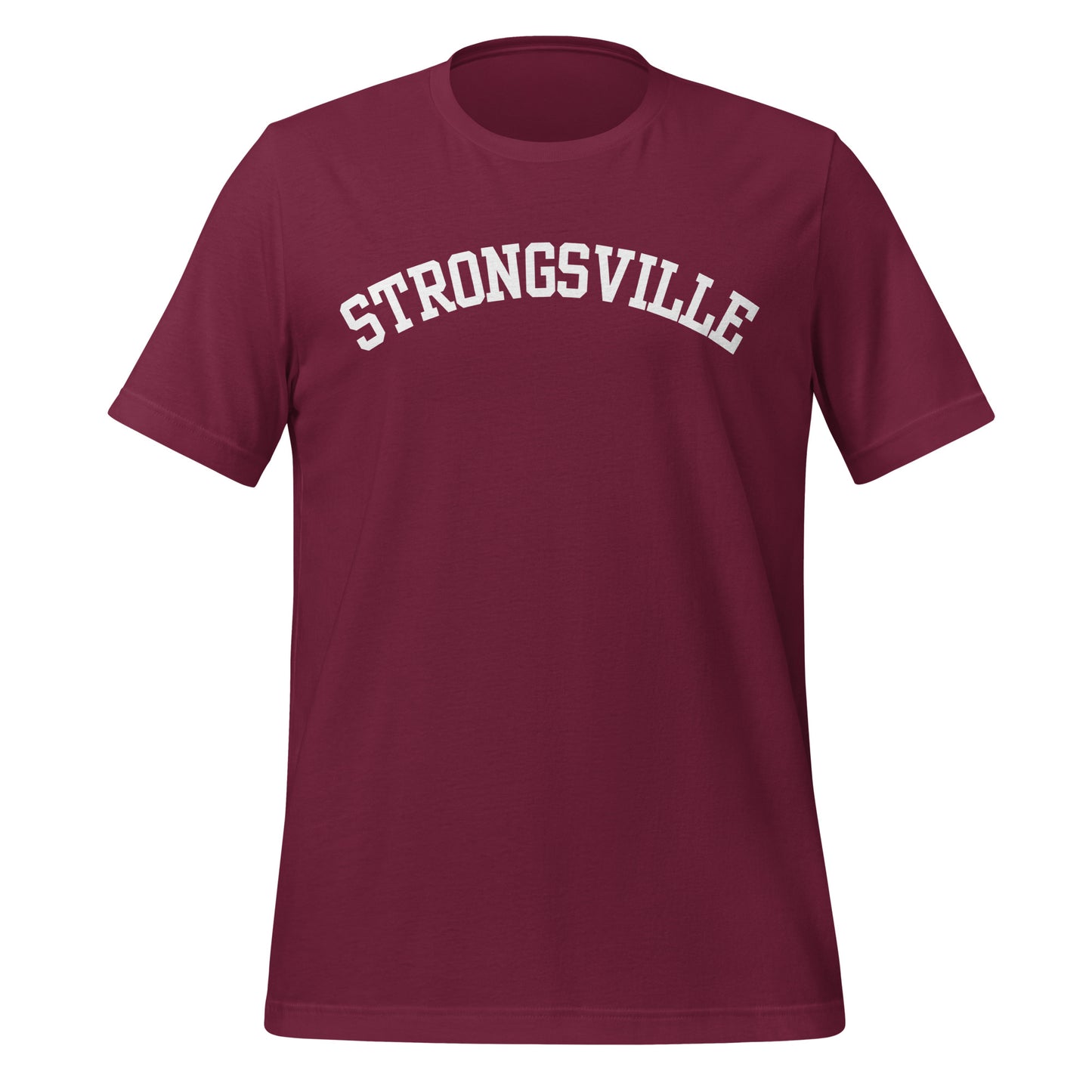 Strongsville Ohio Block Solo Unisex t-shirt