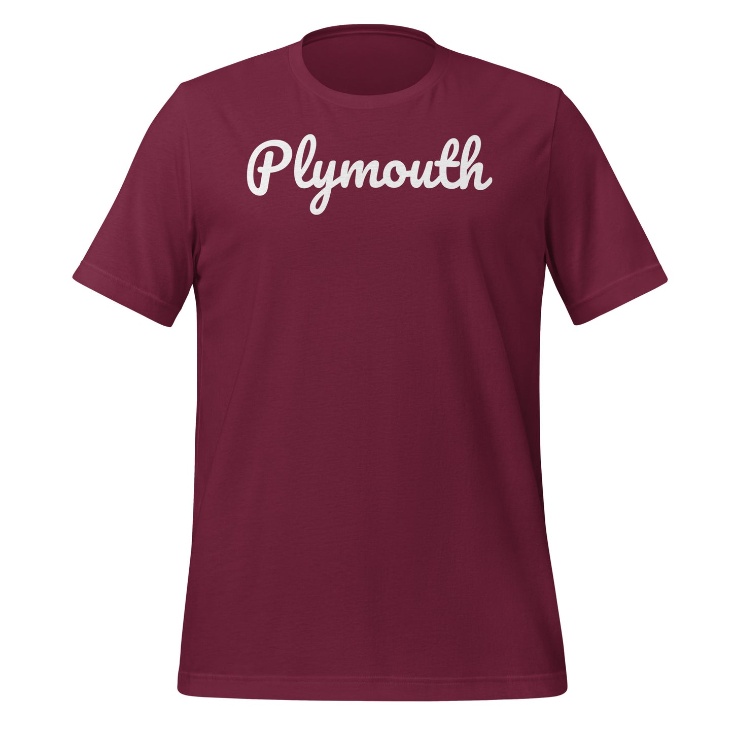 Plymouth, Michigan - Solo Script Unisex T-Shirt