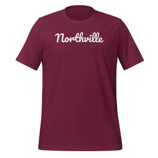 Northville, Michigan Solo Script Unisex t-shirt