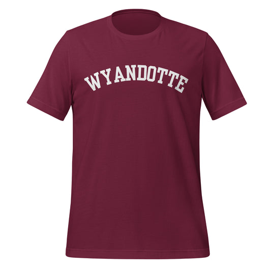 Wyandotte, Michigan - Block Solo Unisex T-Shirt