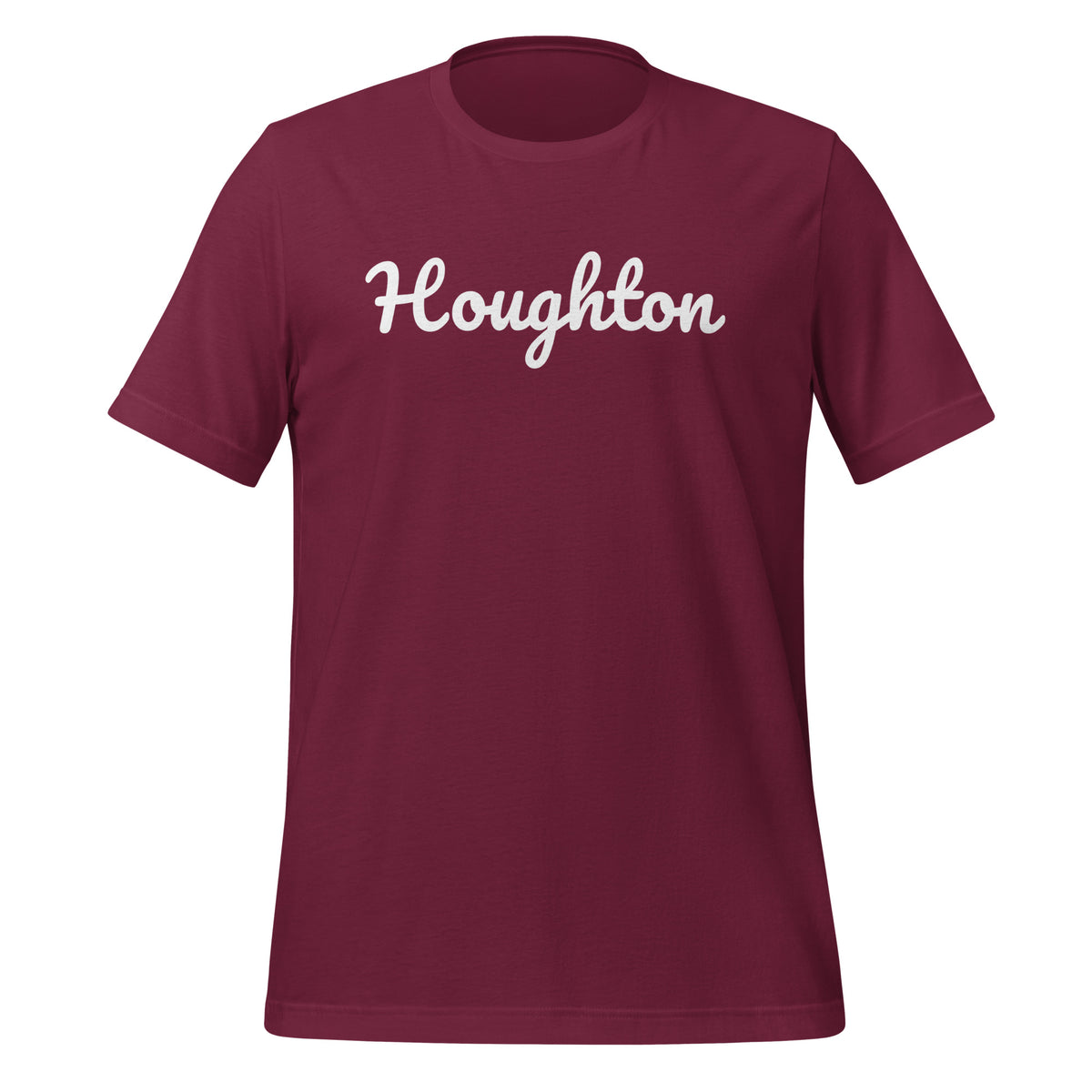 Houghton, Michigan Unisex t-shirt - Solo Script