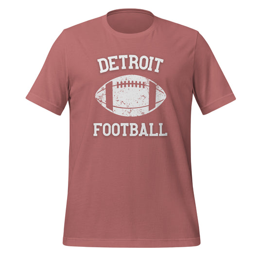 Detroit Michigan Football Short Sleeve Unisex T-Shirt