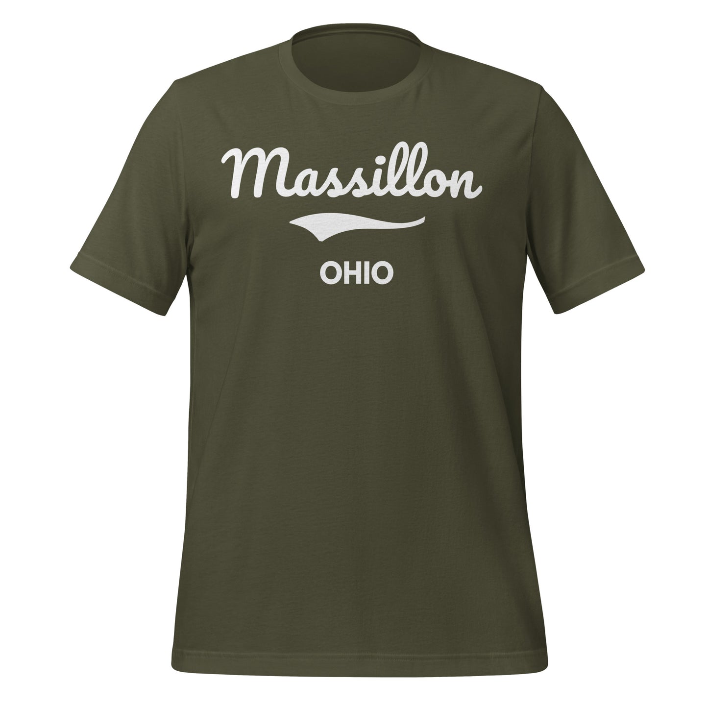 Massillon Ohio Script Short Sleeve Unisex T-shirt