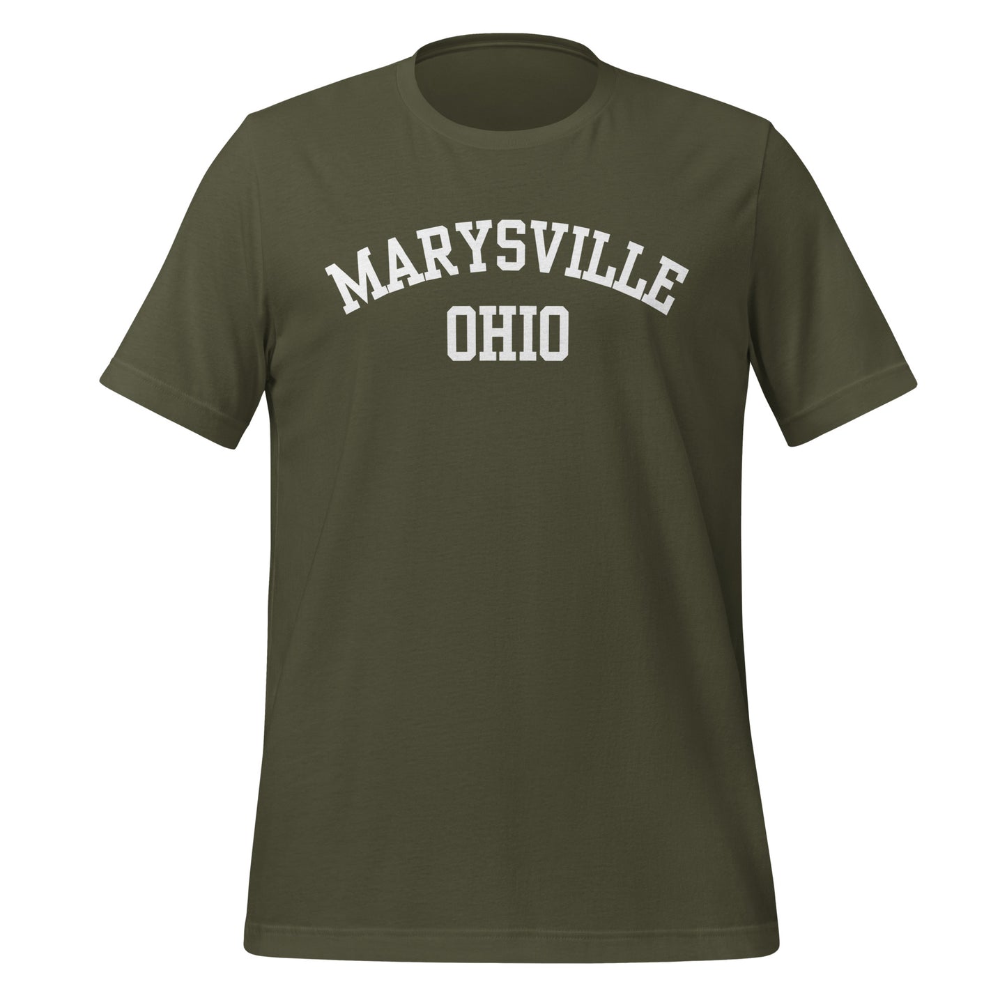 Marysville Ohio Script Short Sleeve Unisex T-Shirt