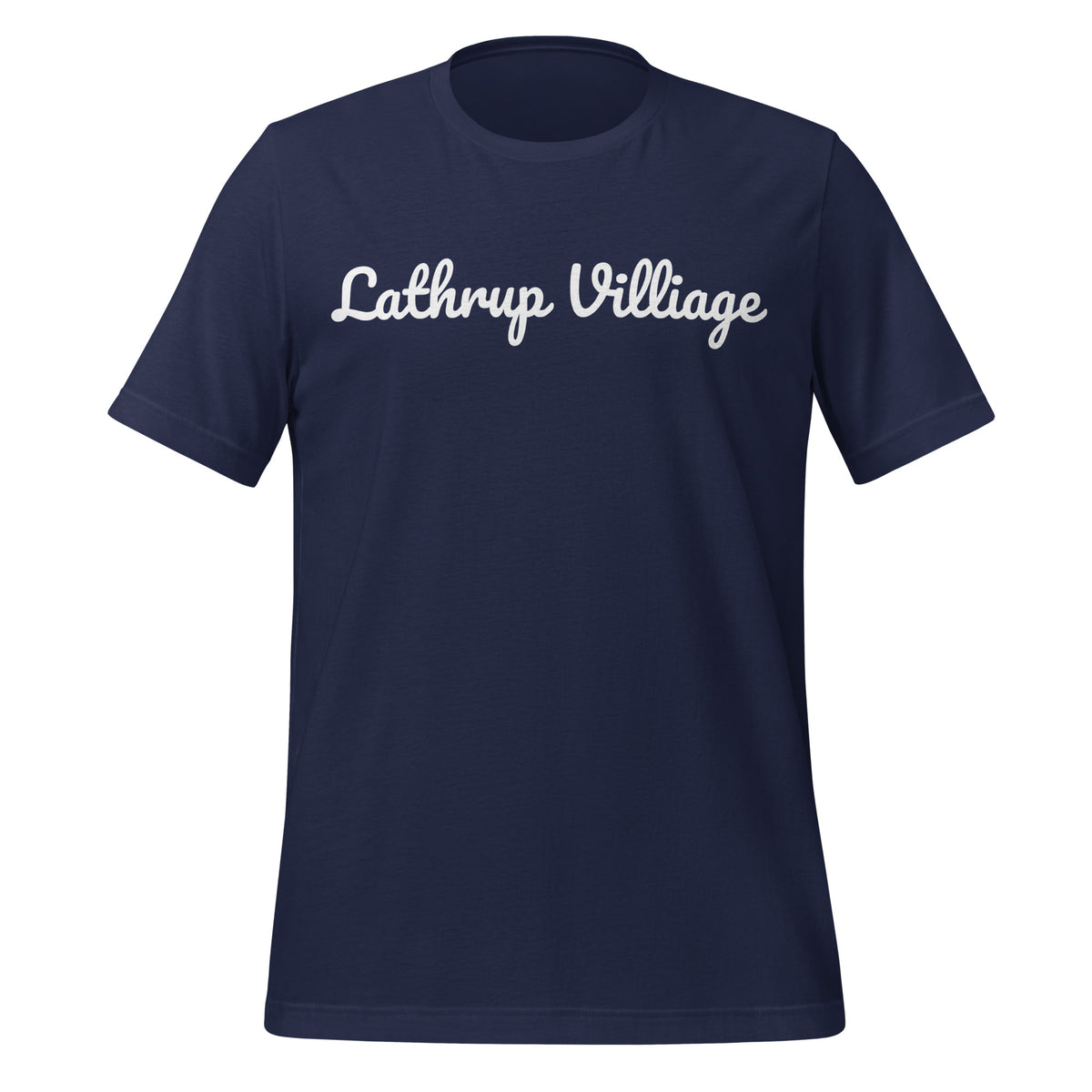 Lathrup Village, Michigan Unisex t-shirt - Solo Script