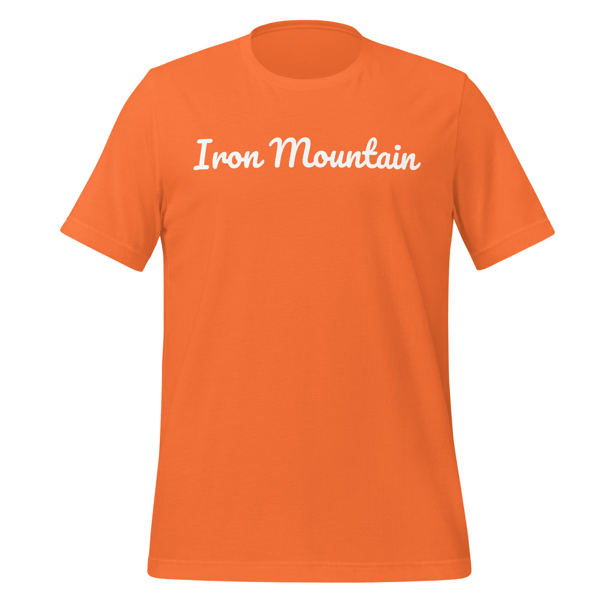 Iron Mountain, Michigan Unisex T-shirt - Solo Script