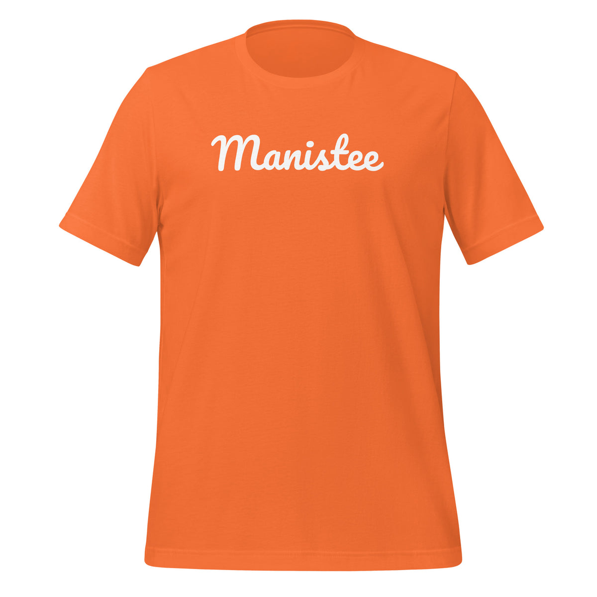 Manistee, Michigan - Solo Block Unisex T-Shirt