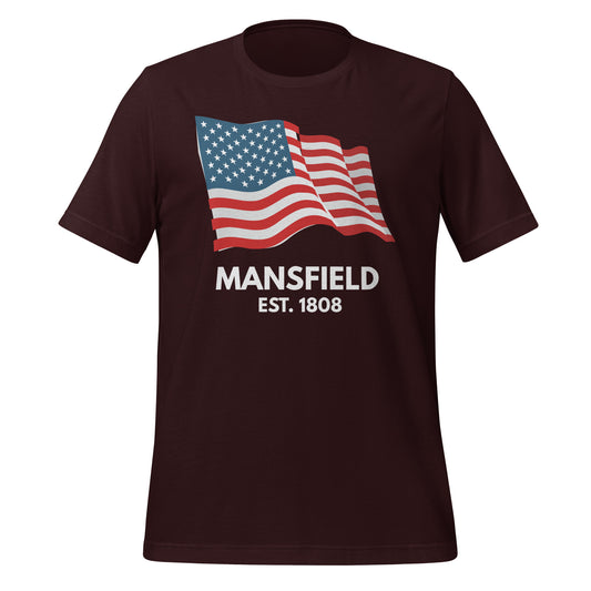 Mansfield Ohio USA Short Sleeve Unisex t-shirt
