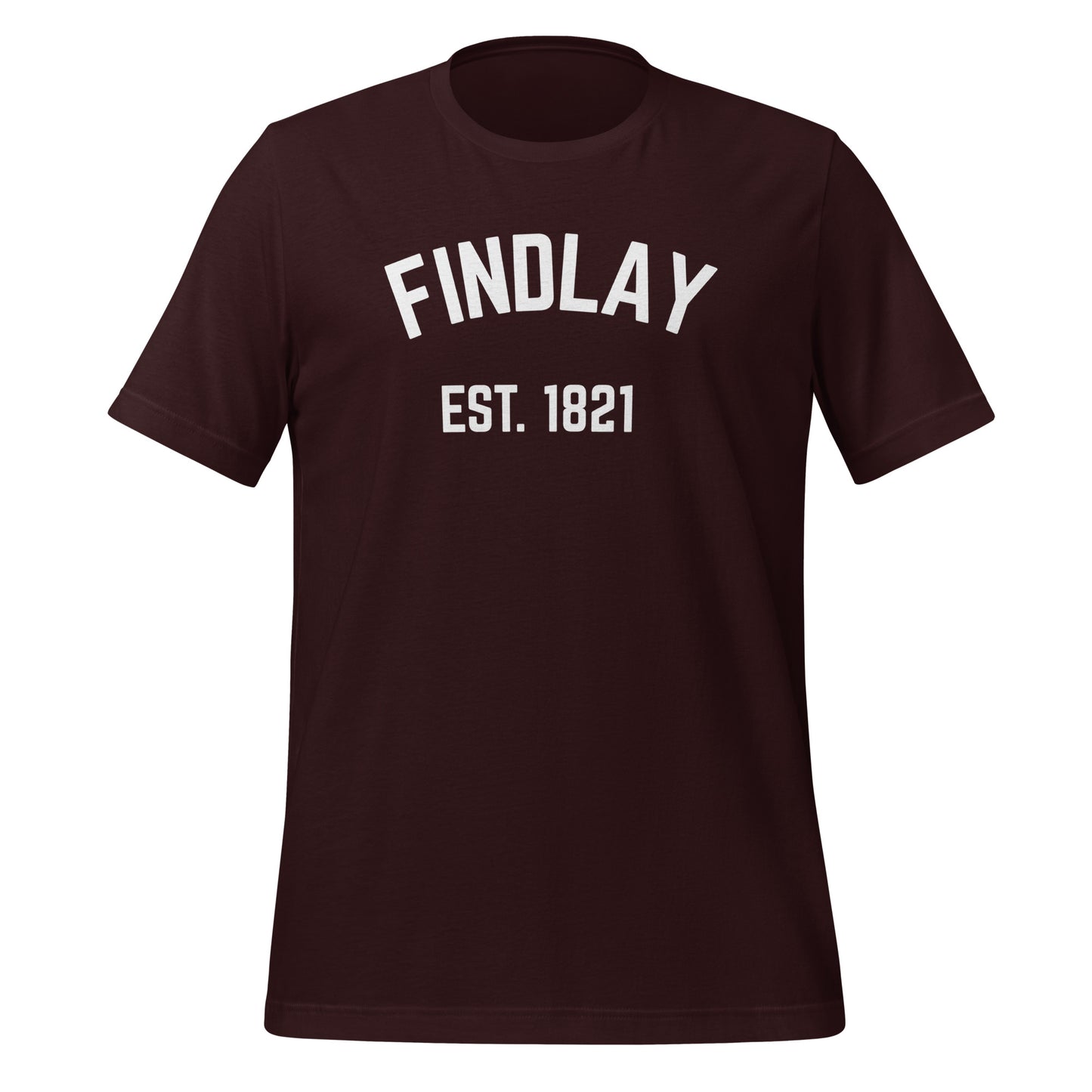 Findlay Ohio Est Short Sleeve Unisex t-shirt