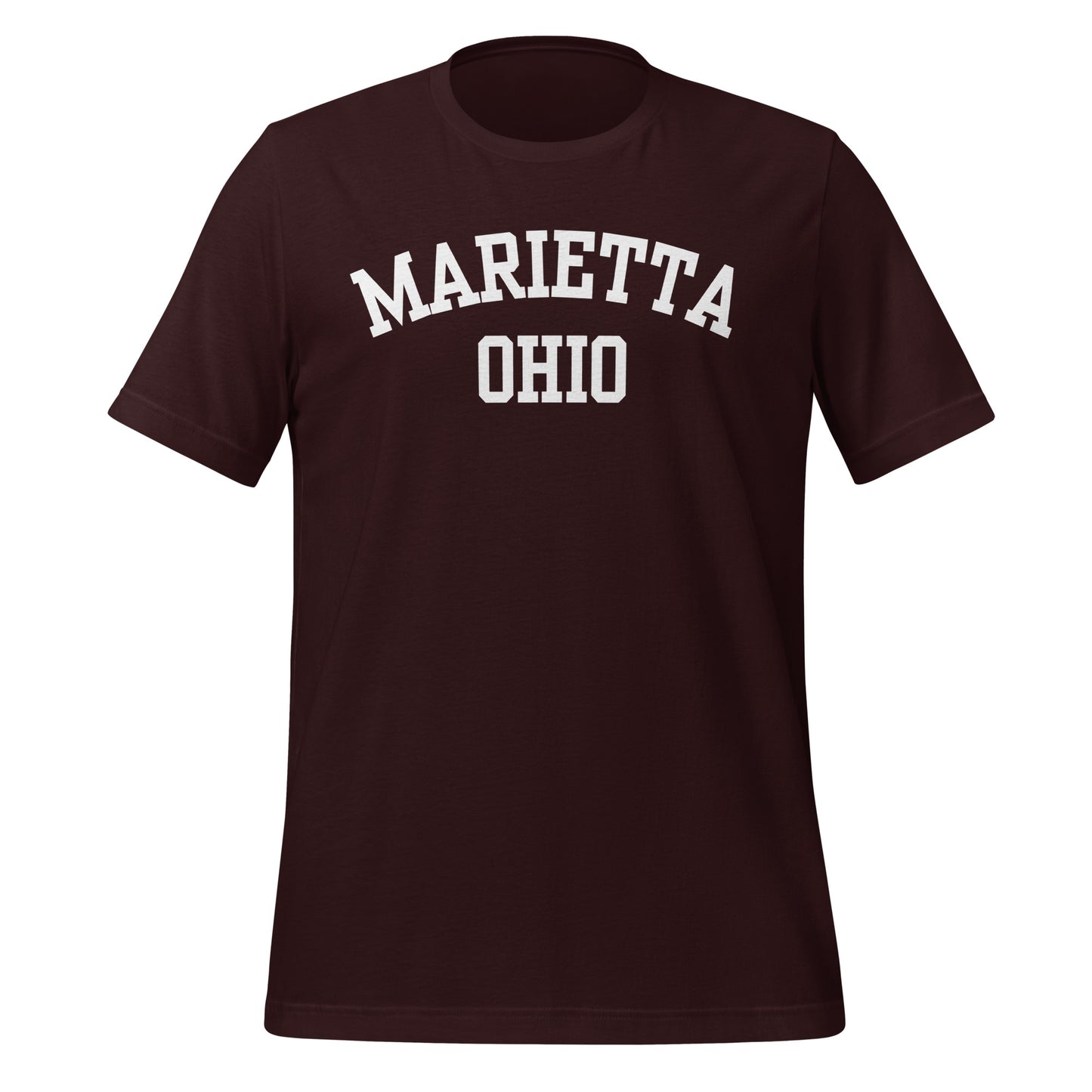 Marietta Ohio Block Unisex T-Shirt