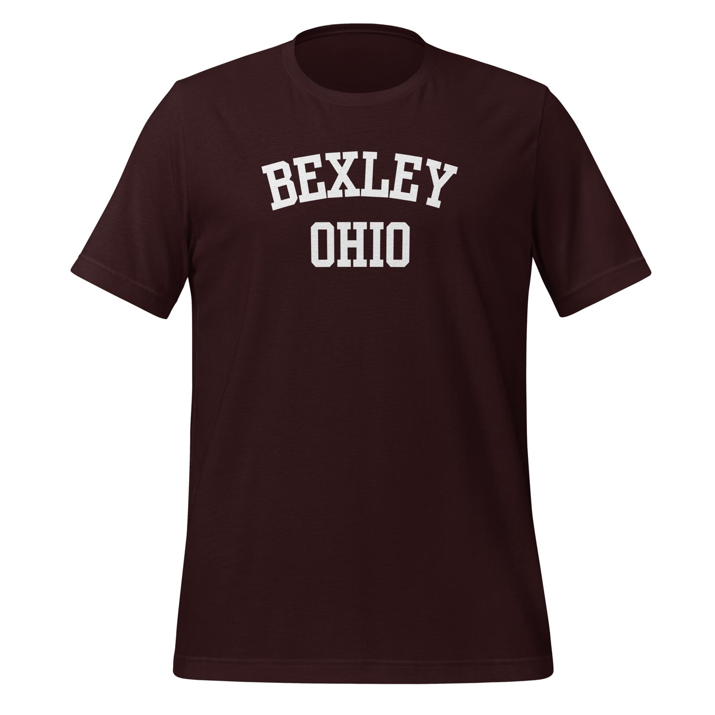 Bexley Ohio Block Short Sleeve Unisex t-shirt