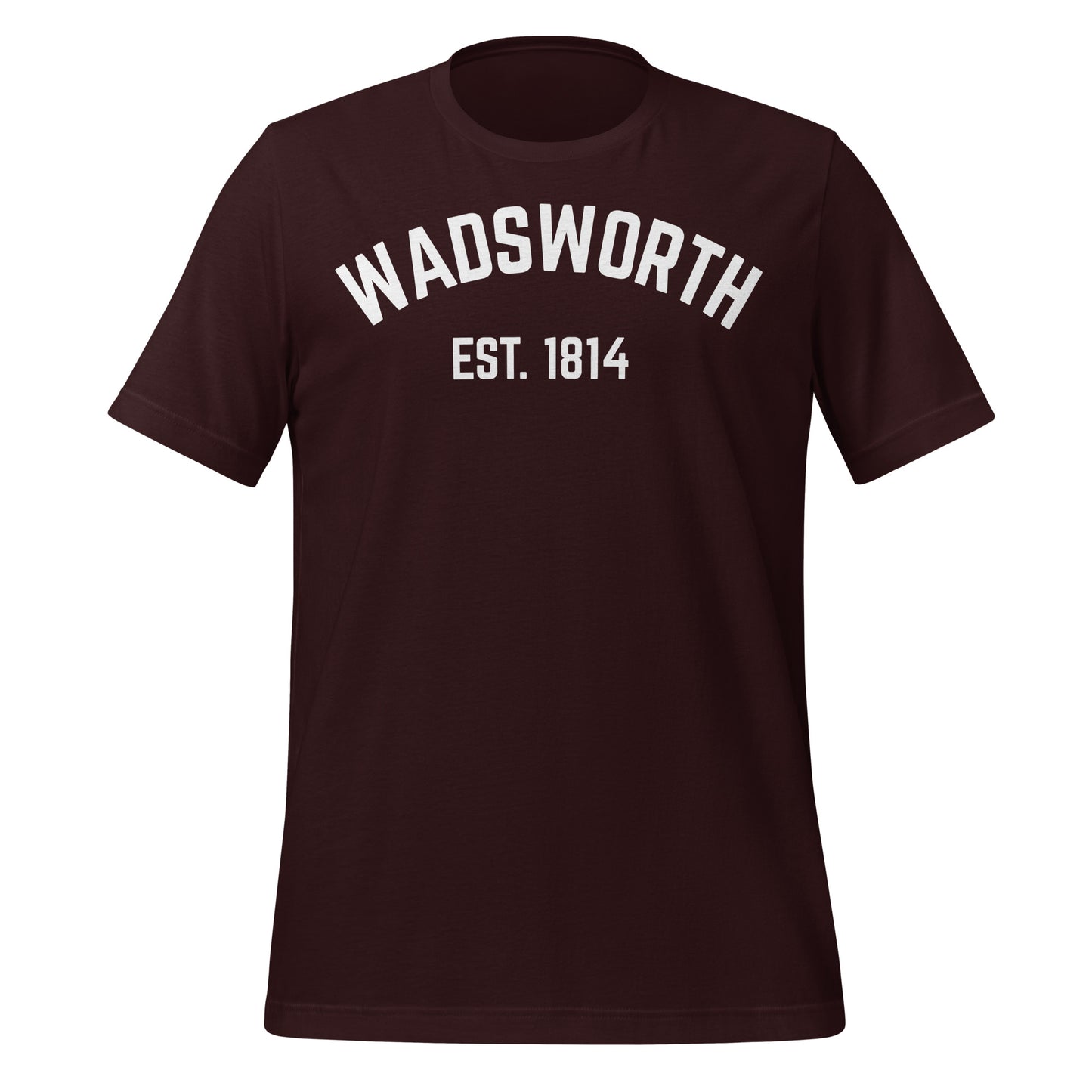 Wadsworth Ohio EST Short Sleeve Unisex t-shirt