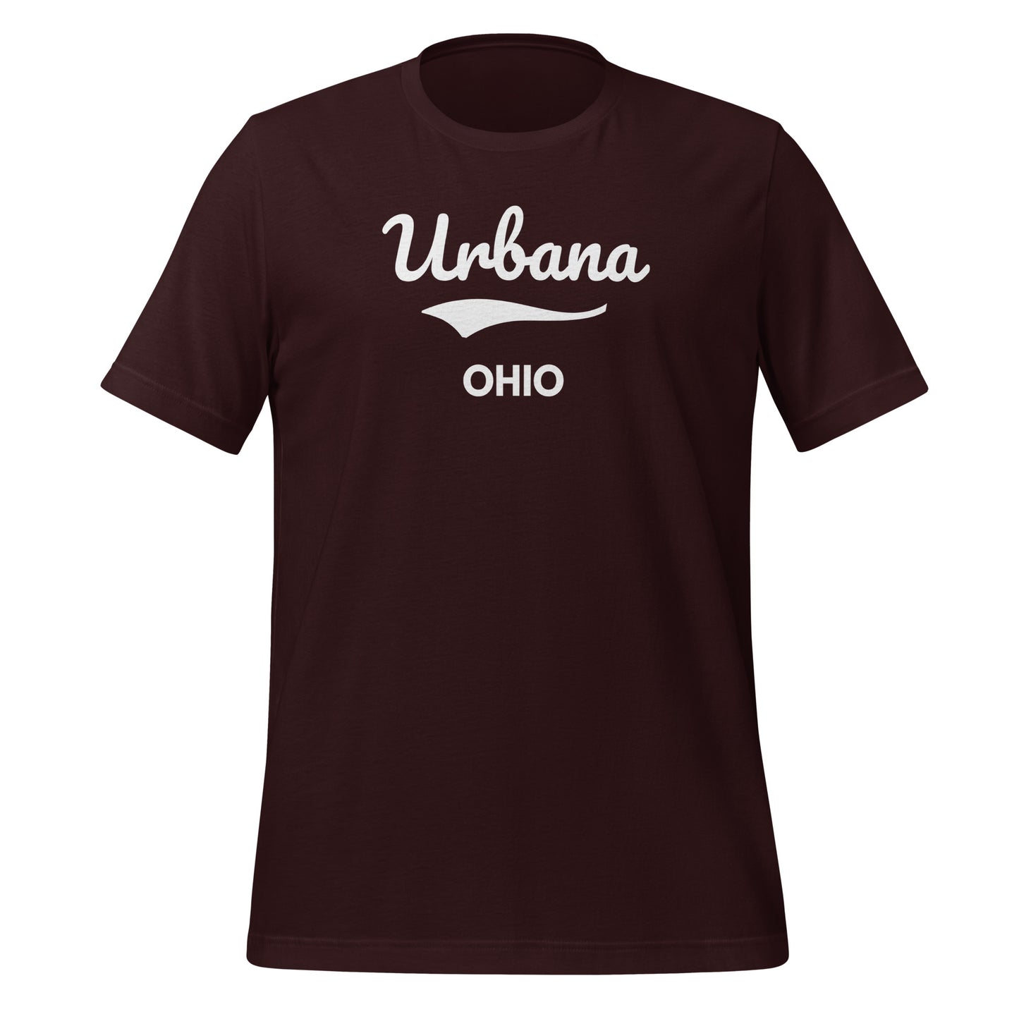 Urbana Ohio Script Short Sleeve Unisex t-shirt