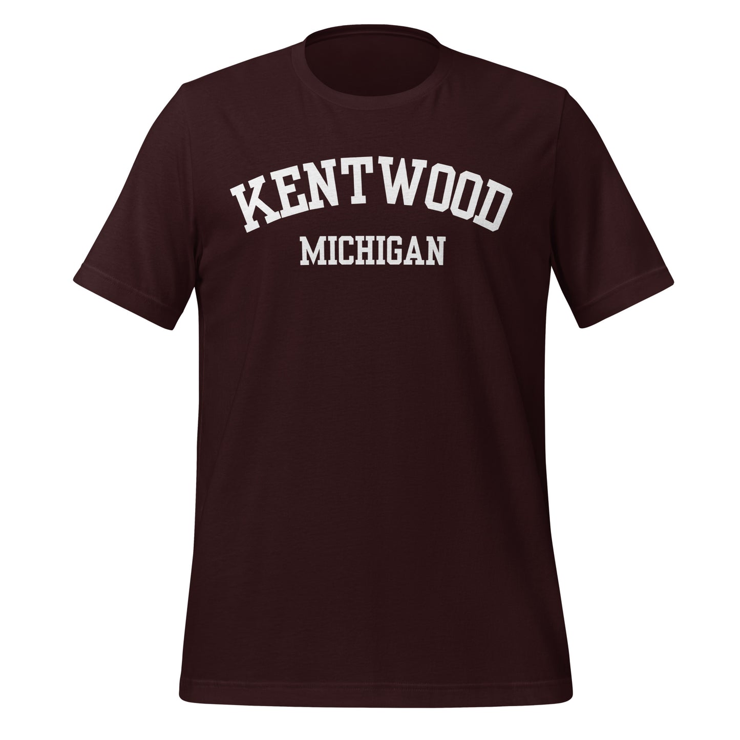 Kentwood Michigan Block Short Sleeve Unisex t-shirt