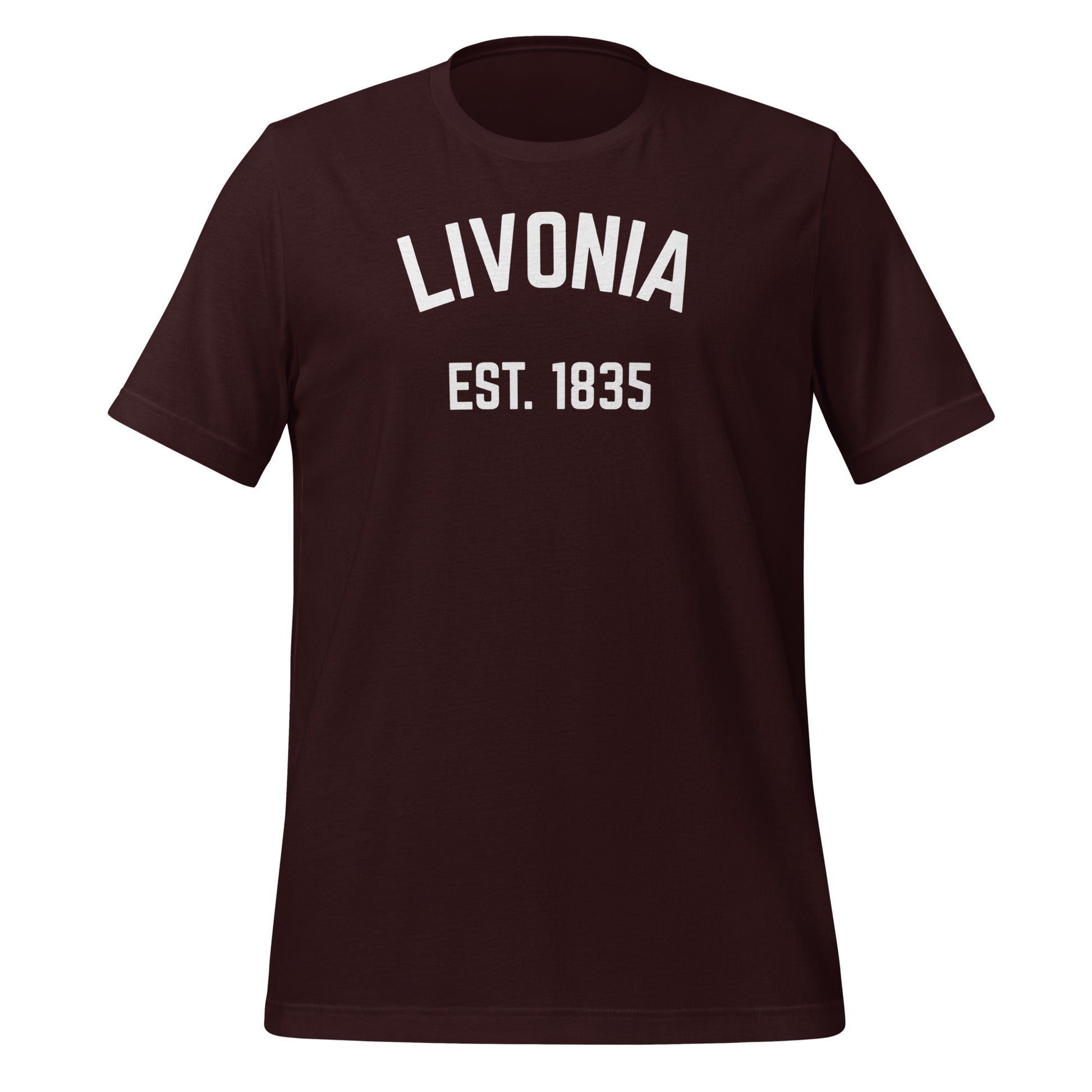 Livonia, Michigan EST Short Sleeve Unisex T-Shirt