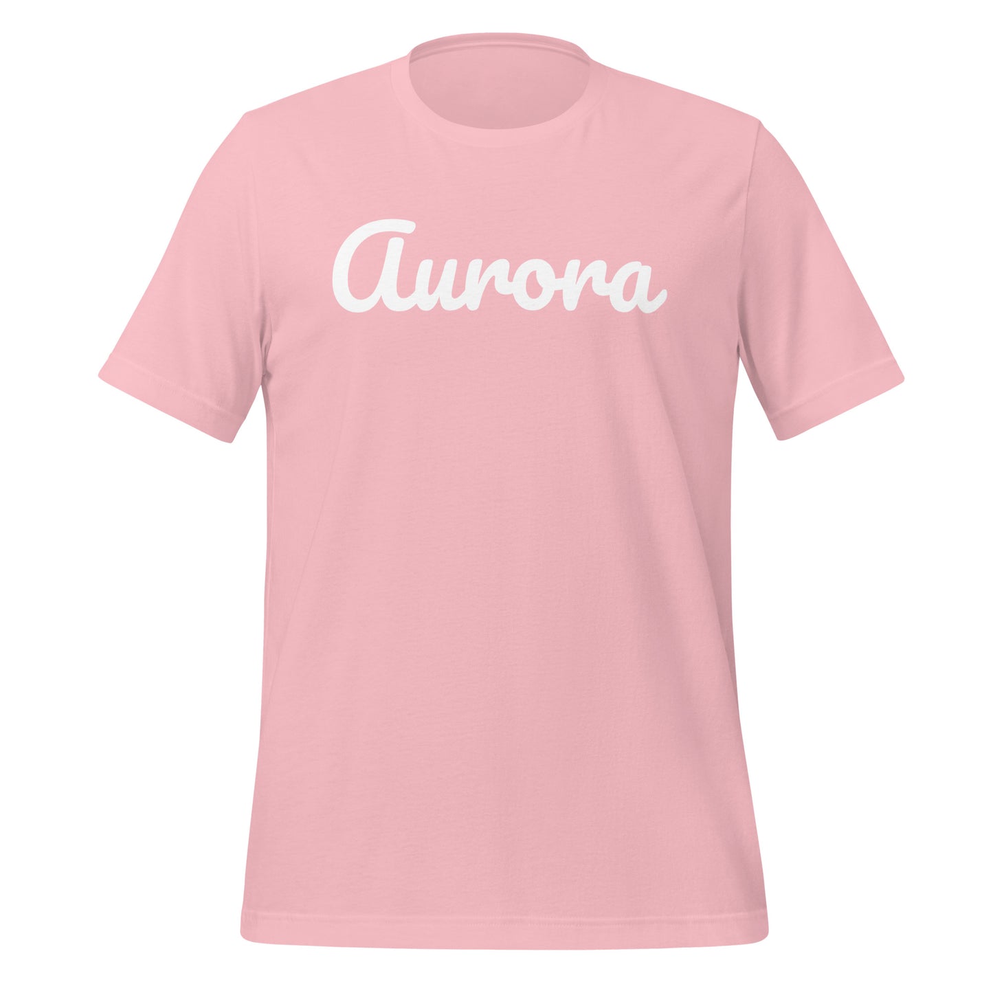 Aurora Ohio Solo Script Unisex t-shirt
