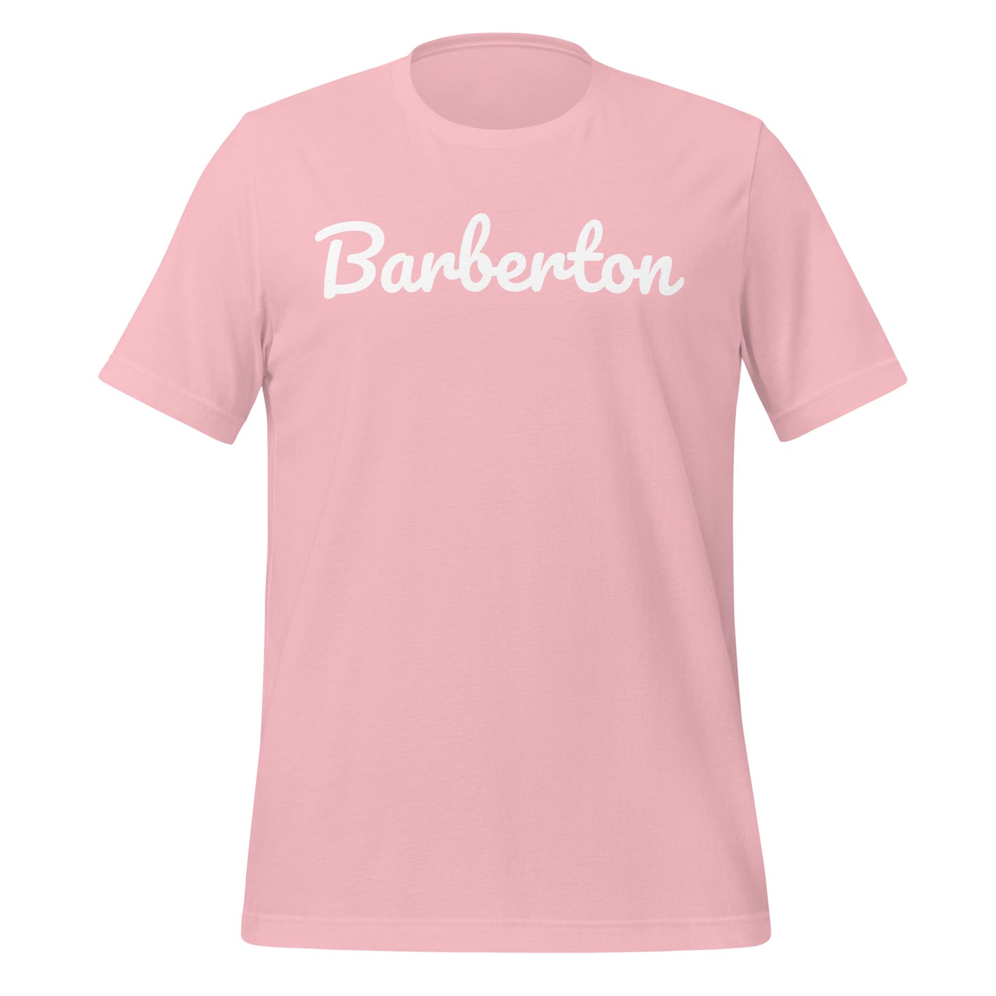 Barberton Ohio Solo Script Unisex t-shirt