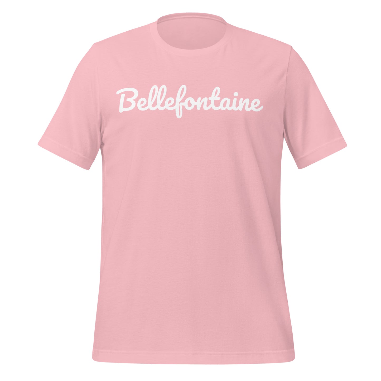 Bellefontaine Ohio Solo Script Unisex t-shirt