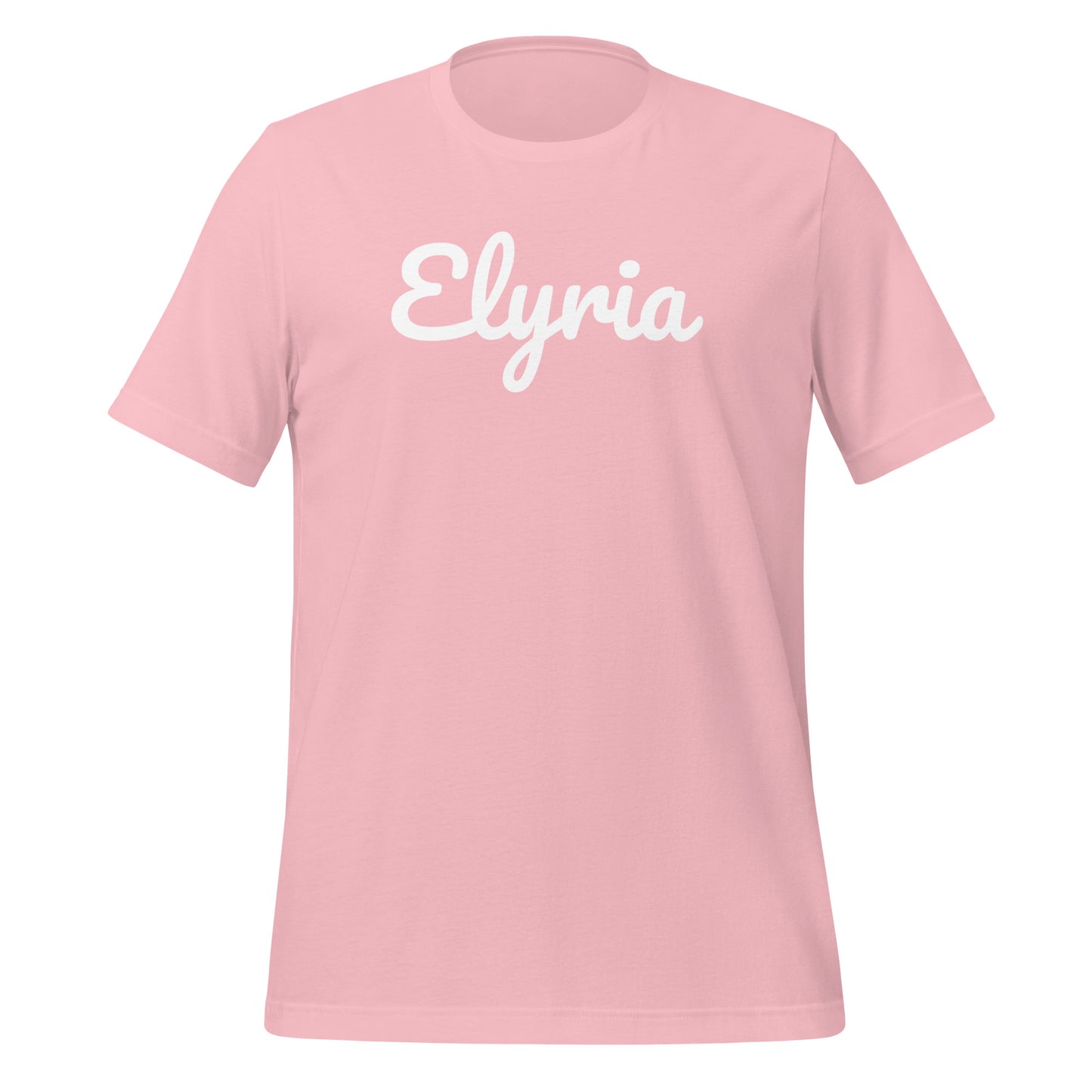 Elyria Ohio Solo Script Unisex t-shirt