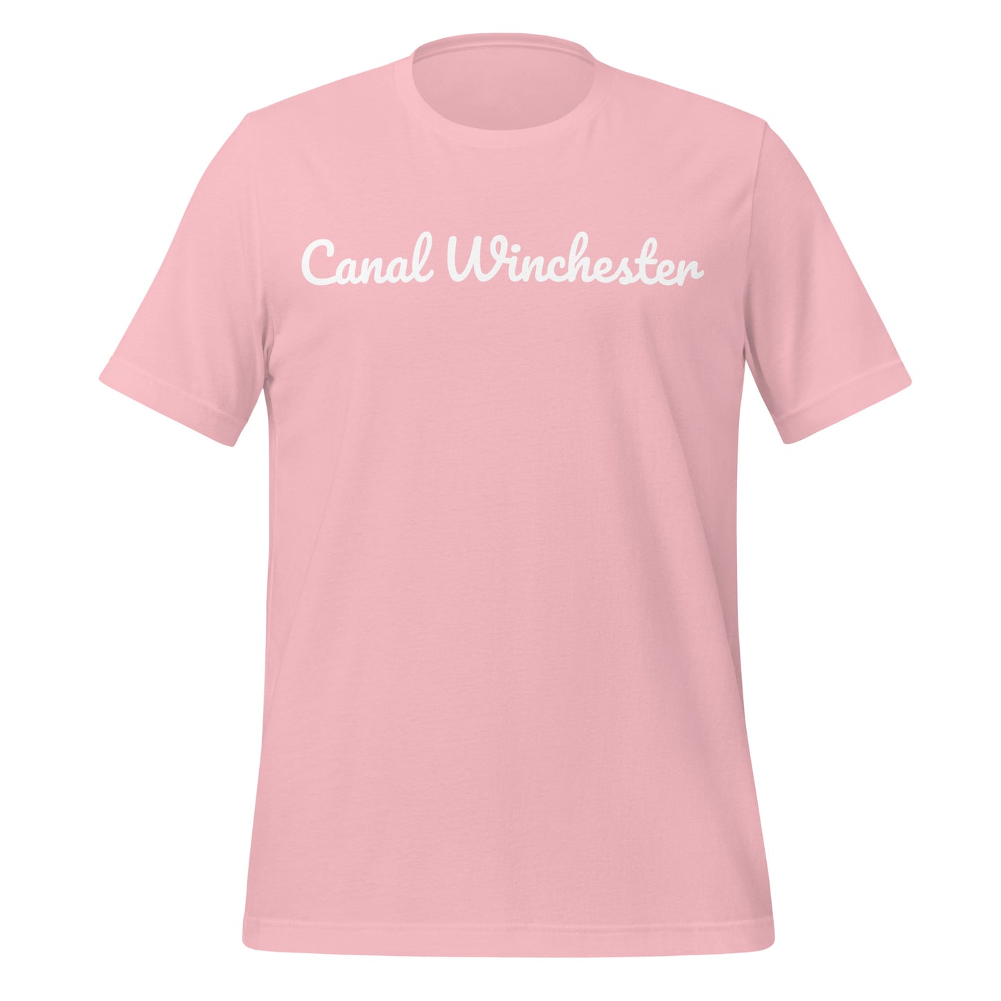 Canal Winchester Ohio Solo Script Unisex t-shirt