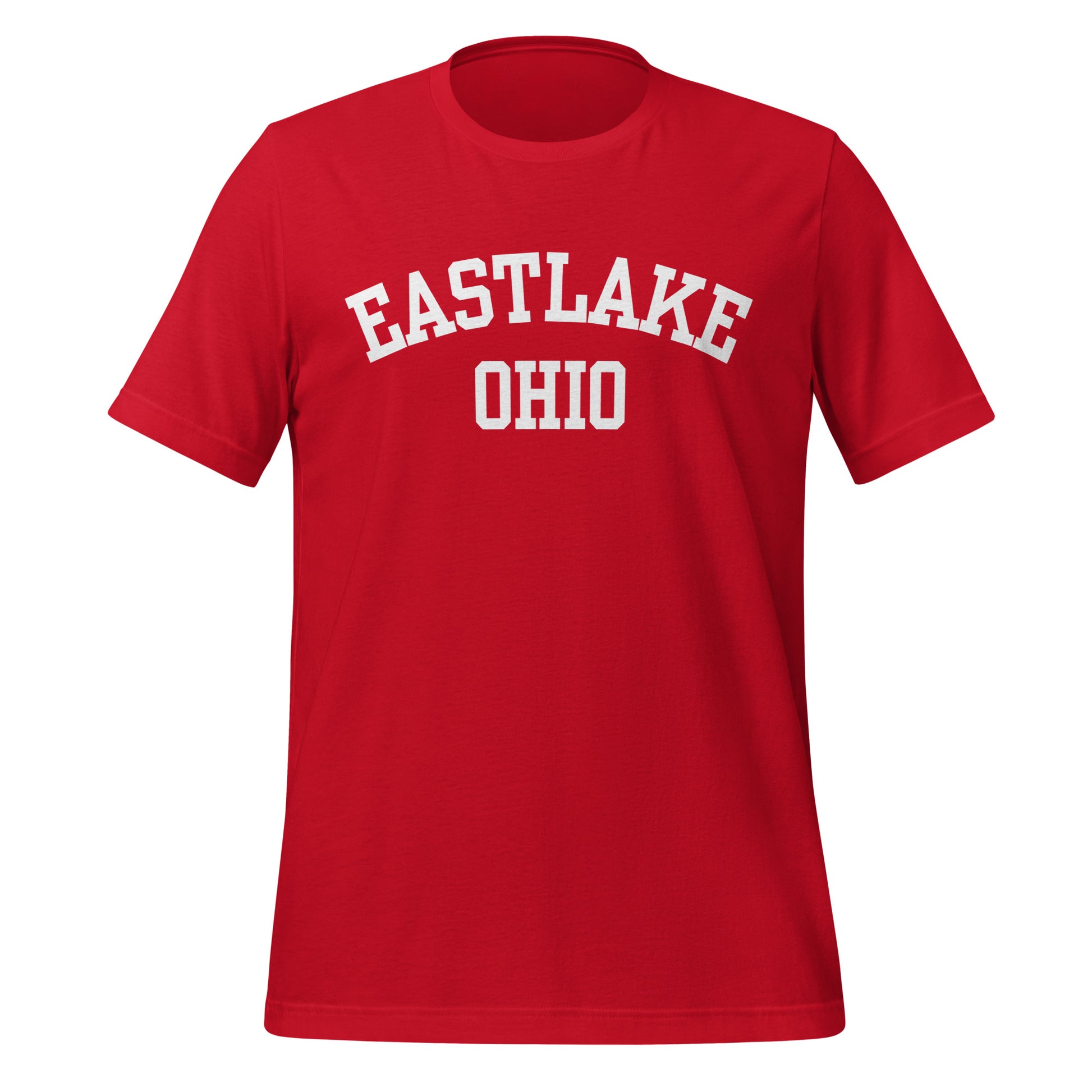 Eastlake Ohio Block Short Sleeve Unisex t-shirt