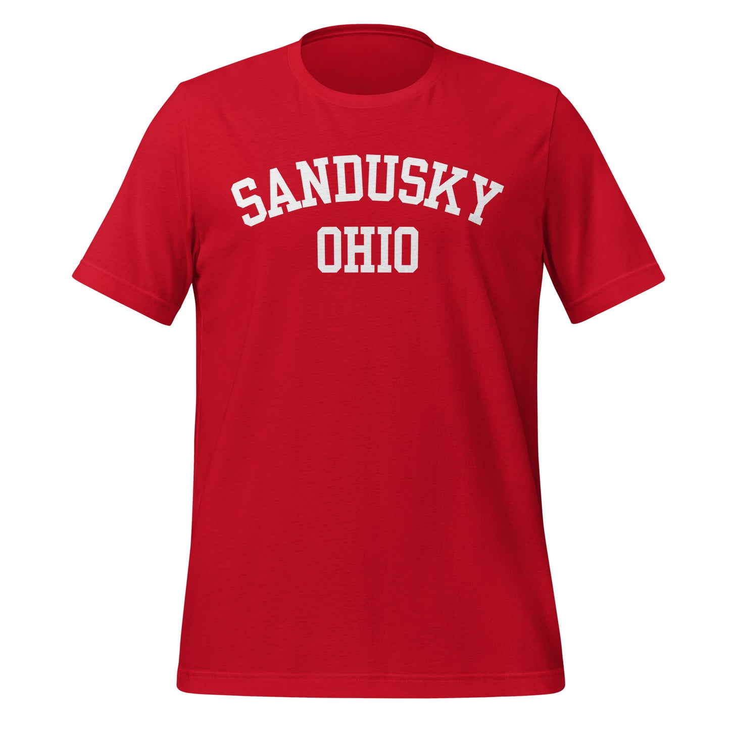 Sandusky Ohio Block Unisex T-Shirt