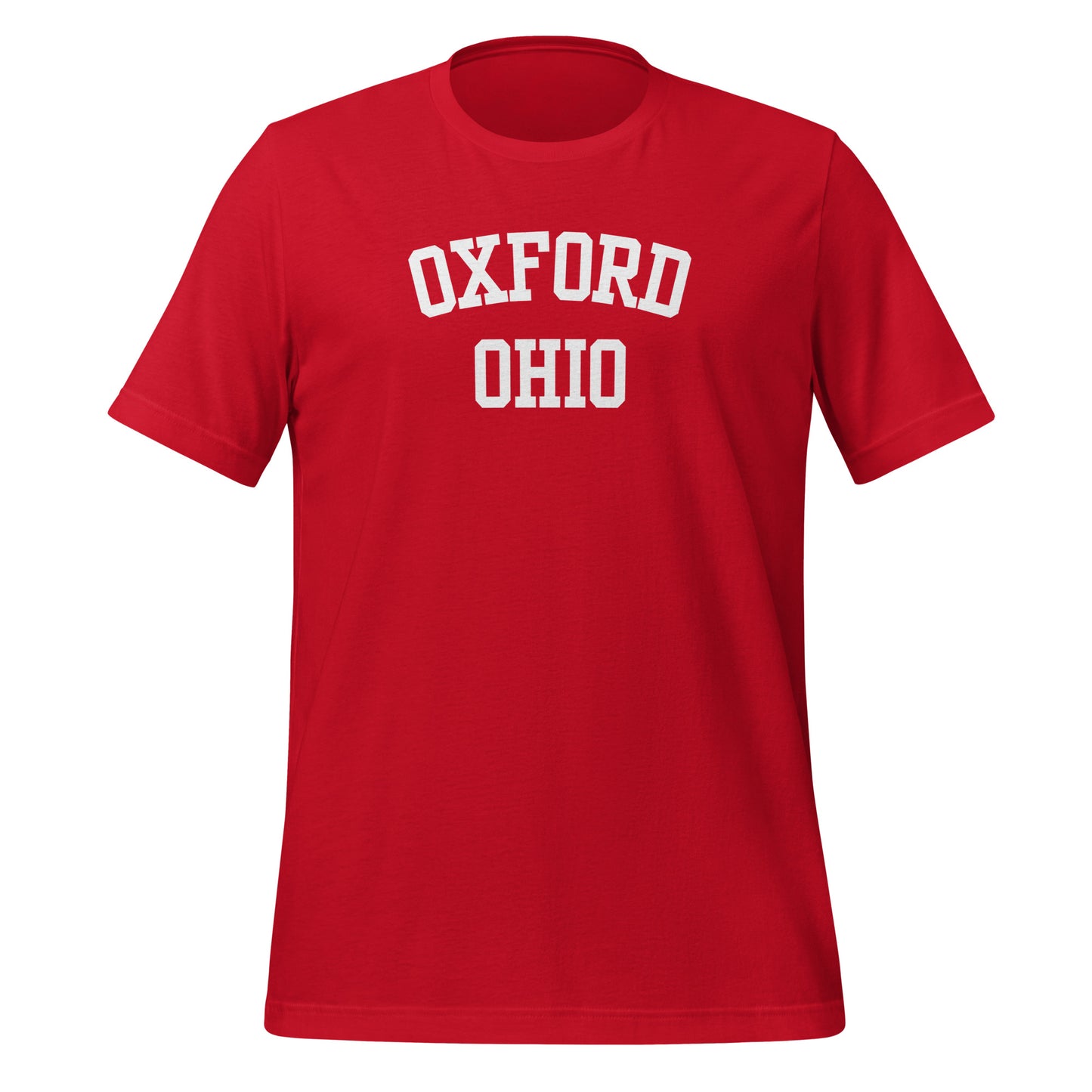 Oxford Ohio Block Short Sleeve Unisex t-shirt