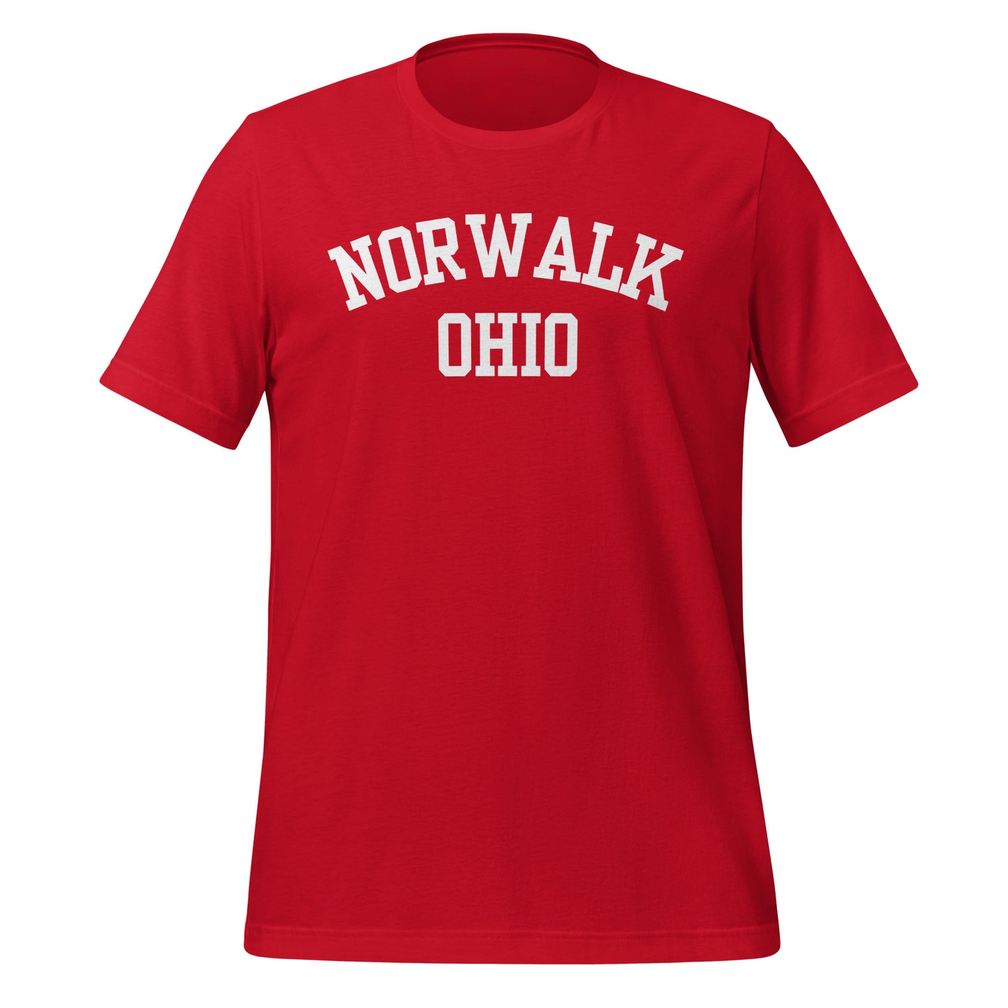 Norwalk Ohio Block Short Sleeve Unisex t-shirt