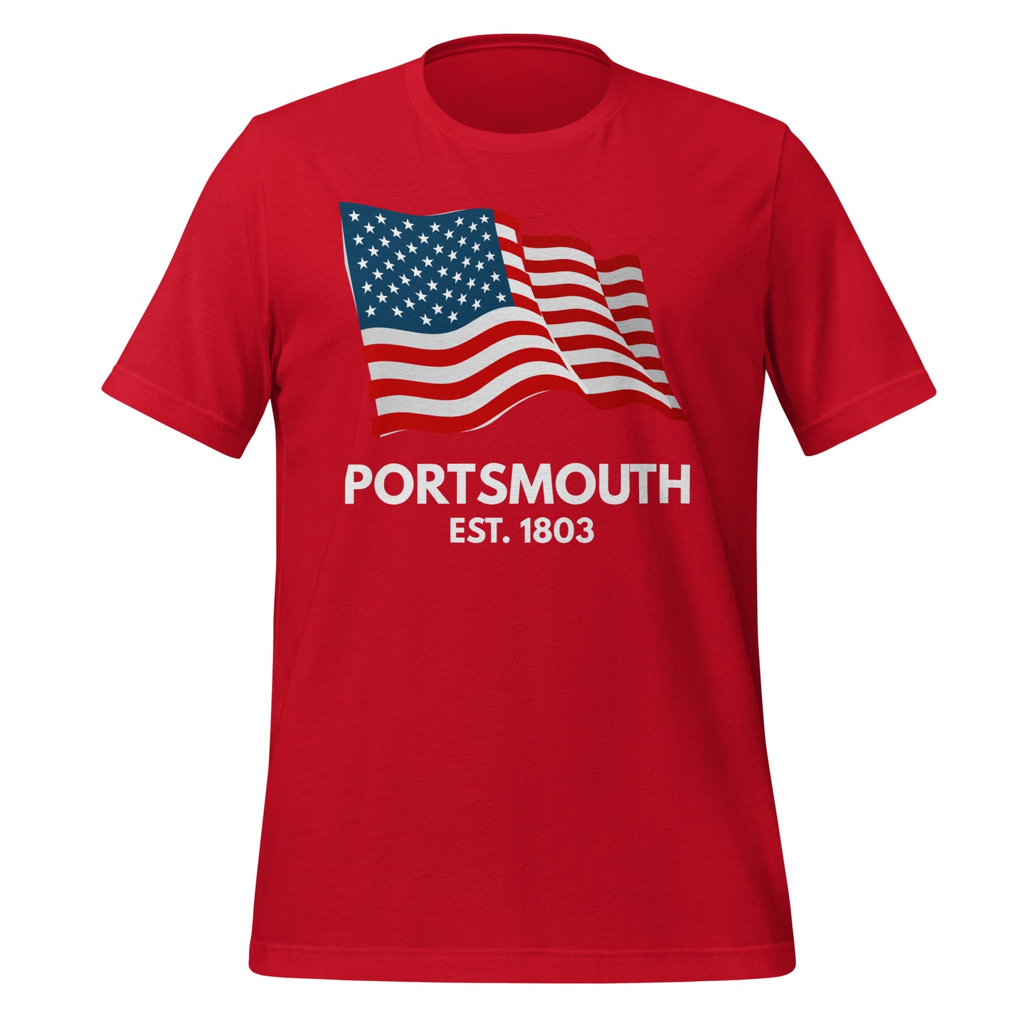 Portsmouth Ohio USA Short Sleeve Unisex t-shirt