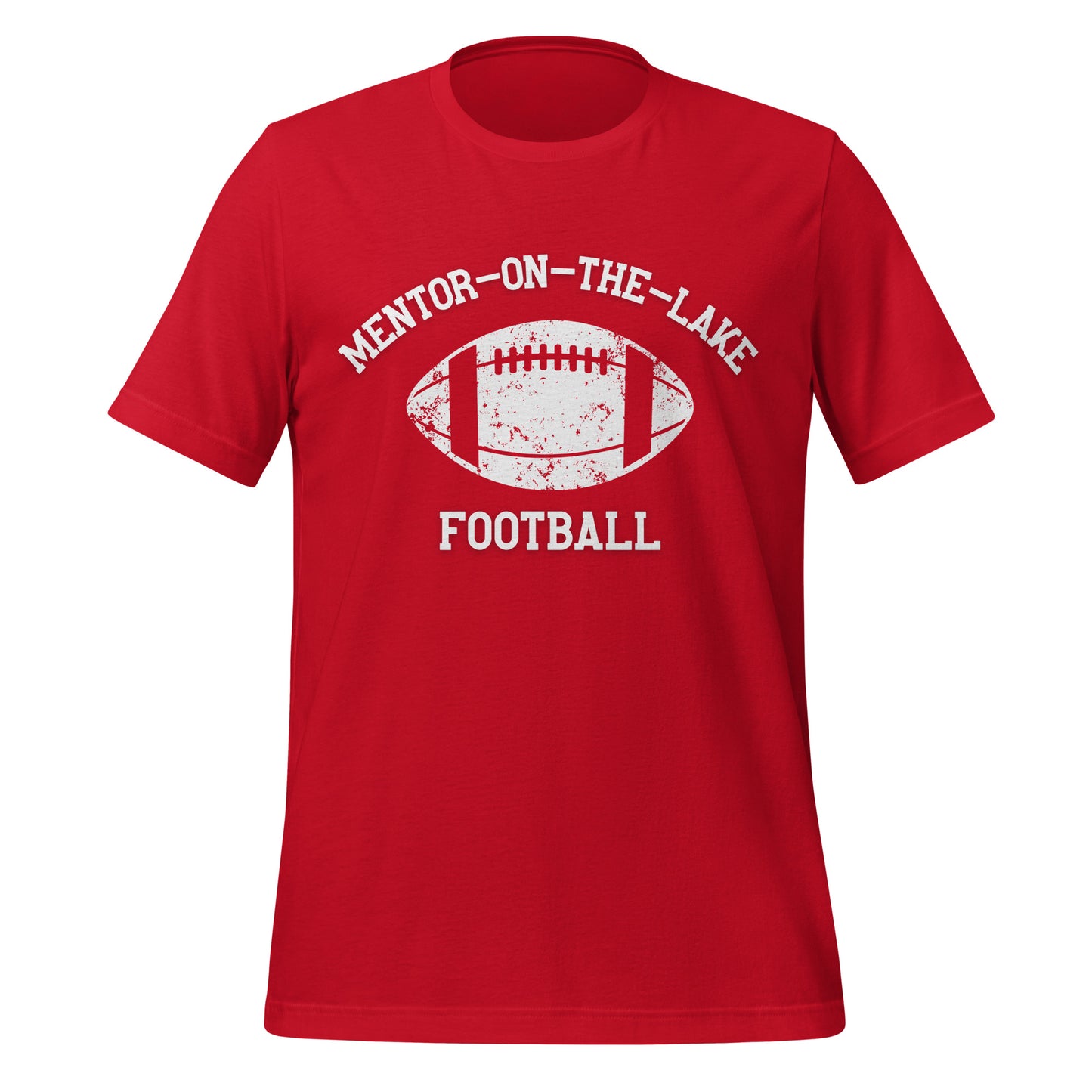 Mentor On The Lake Ohio Football Short Sleeve Unisex t-shirt