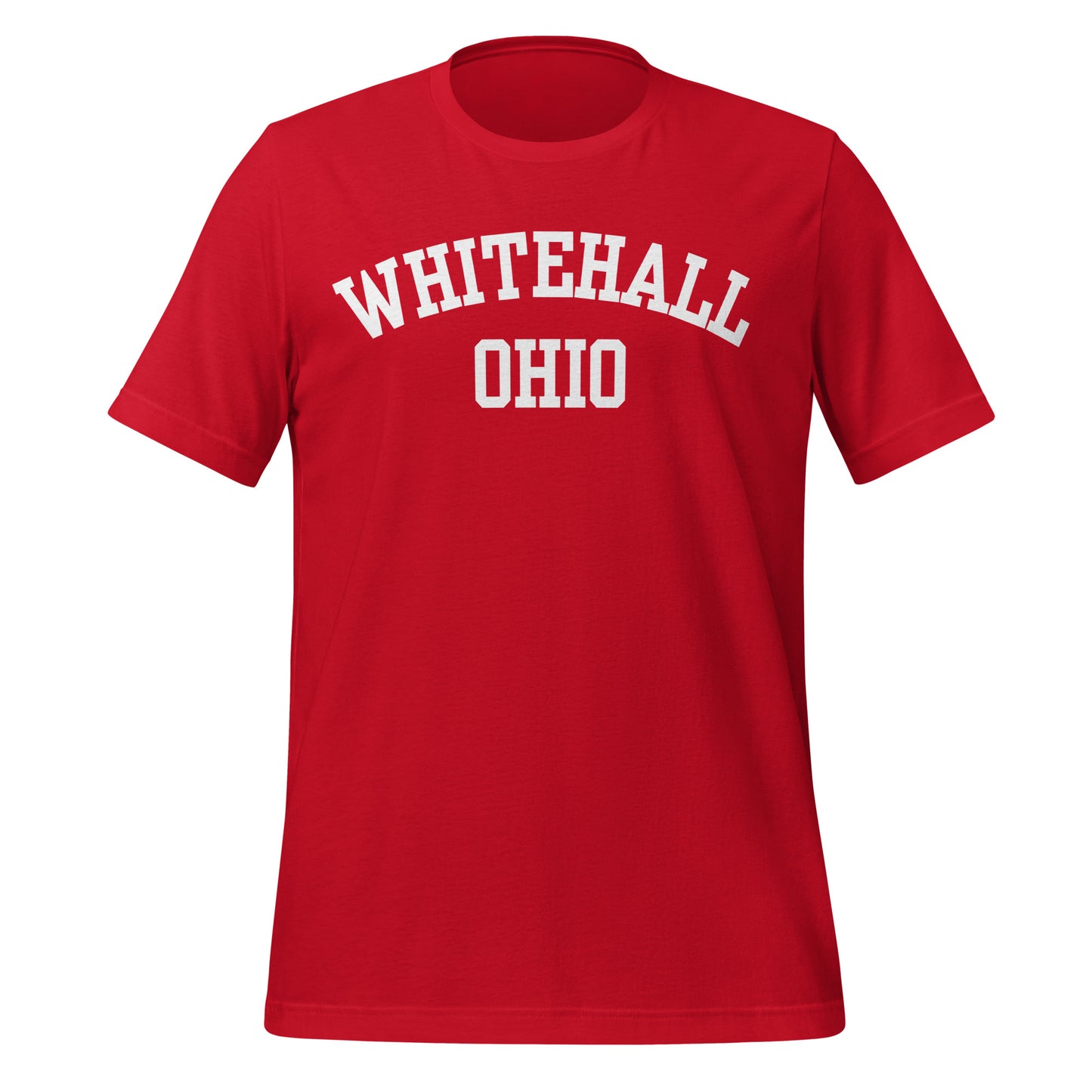 Whitehall Ohio Block Short Sleeve Unisex t-shirt