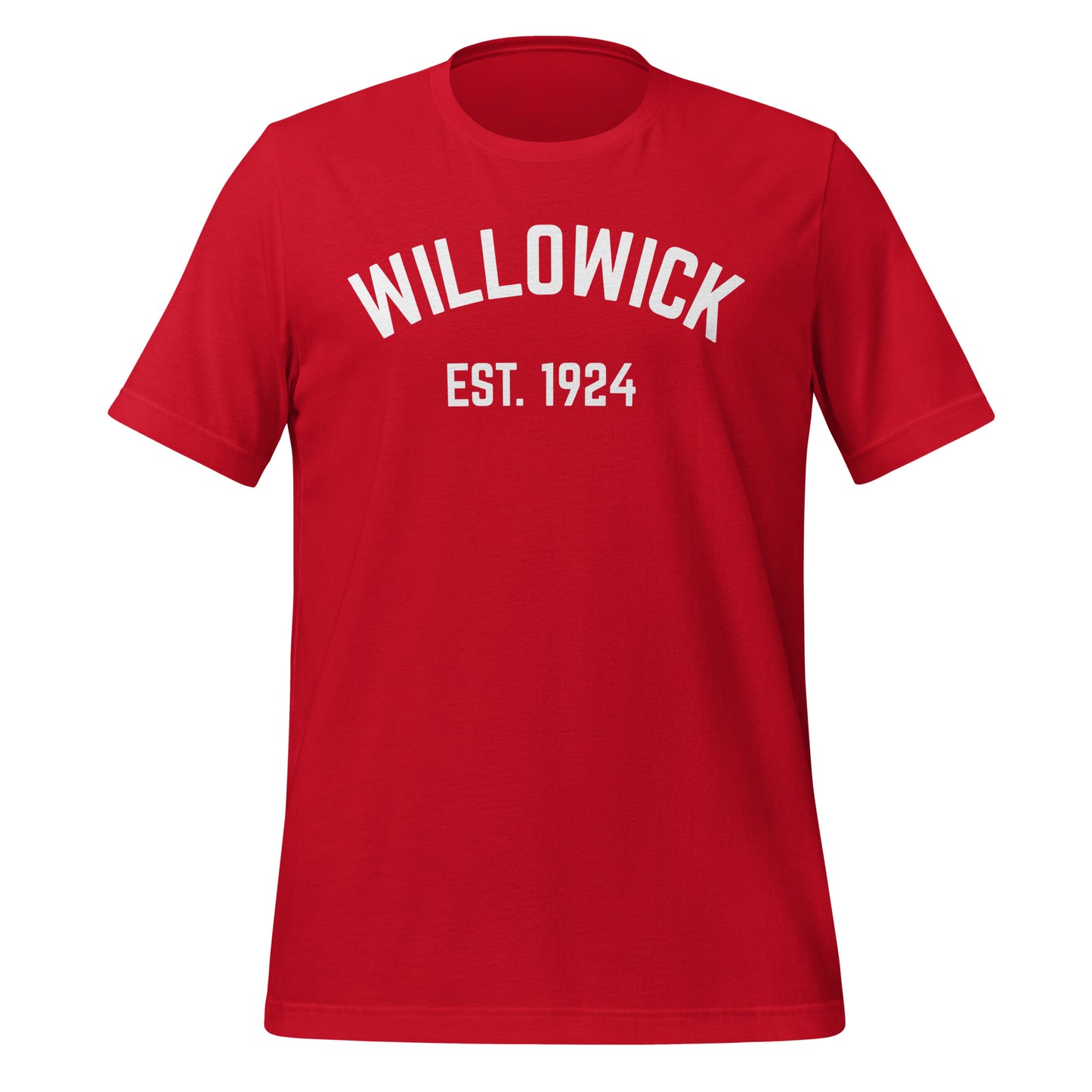 Willowick Ohio EST Short SLeeve Unisex t-shirt
