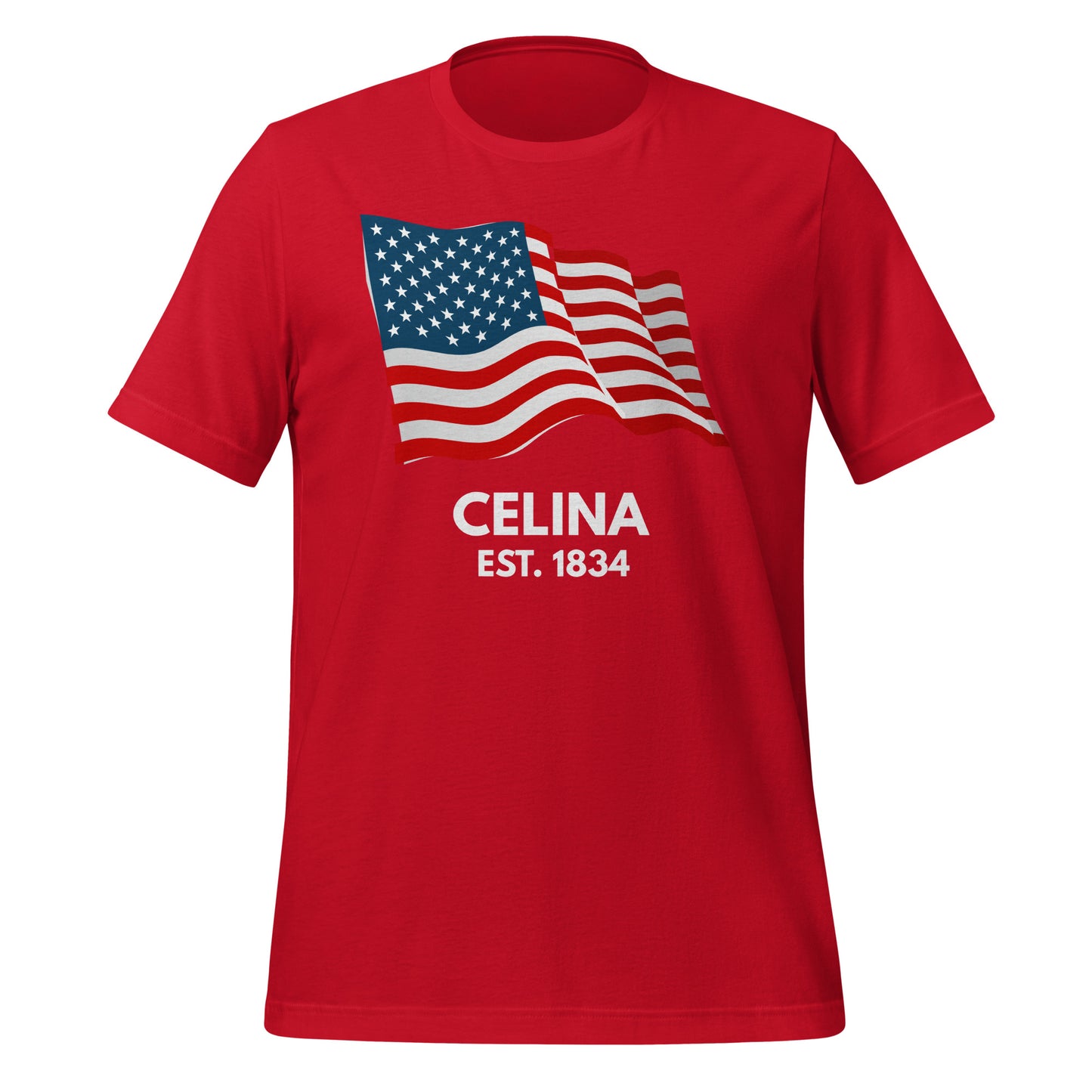 Celina Ohio USA Short Sleeve Unisex t-shirt