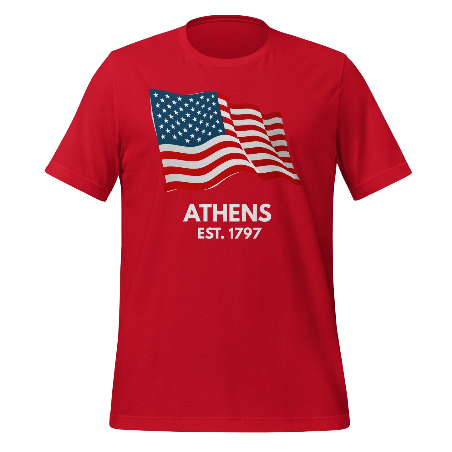 Athens Ohio USA Short Sleeve Unisex t-shirt