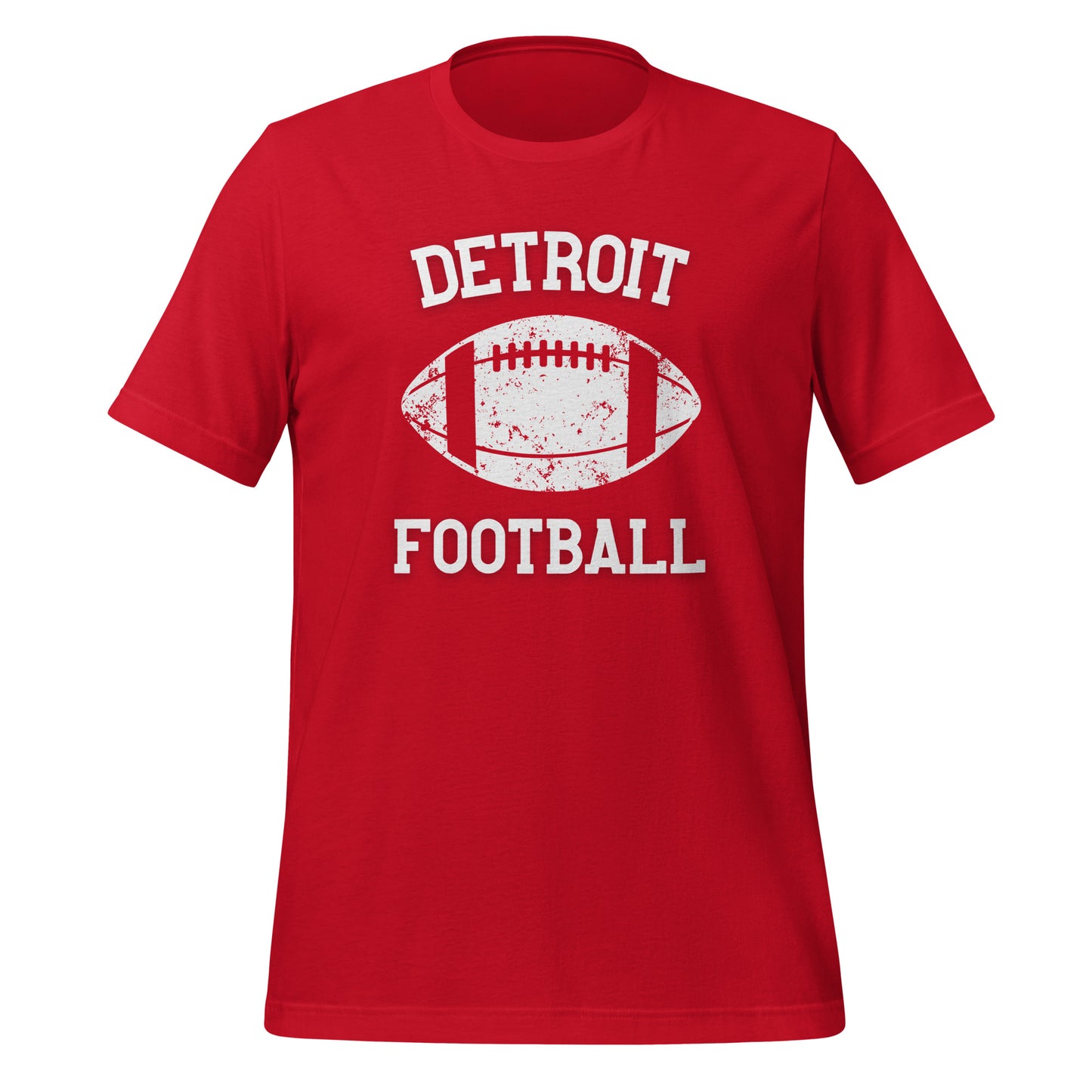 Detroit Michigan Football Short Sleeve Unisex T-Shirt