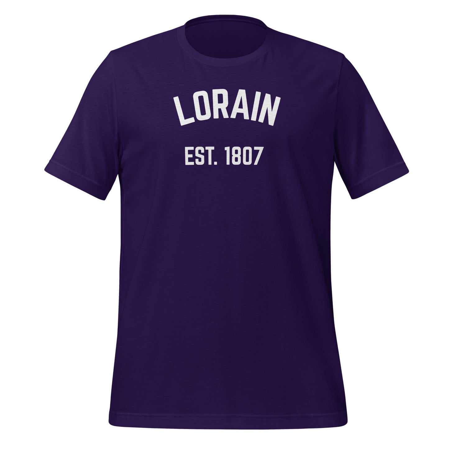 Lorain Ohio EST Short Sleeve Unisex t-shirt