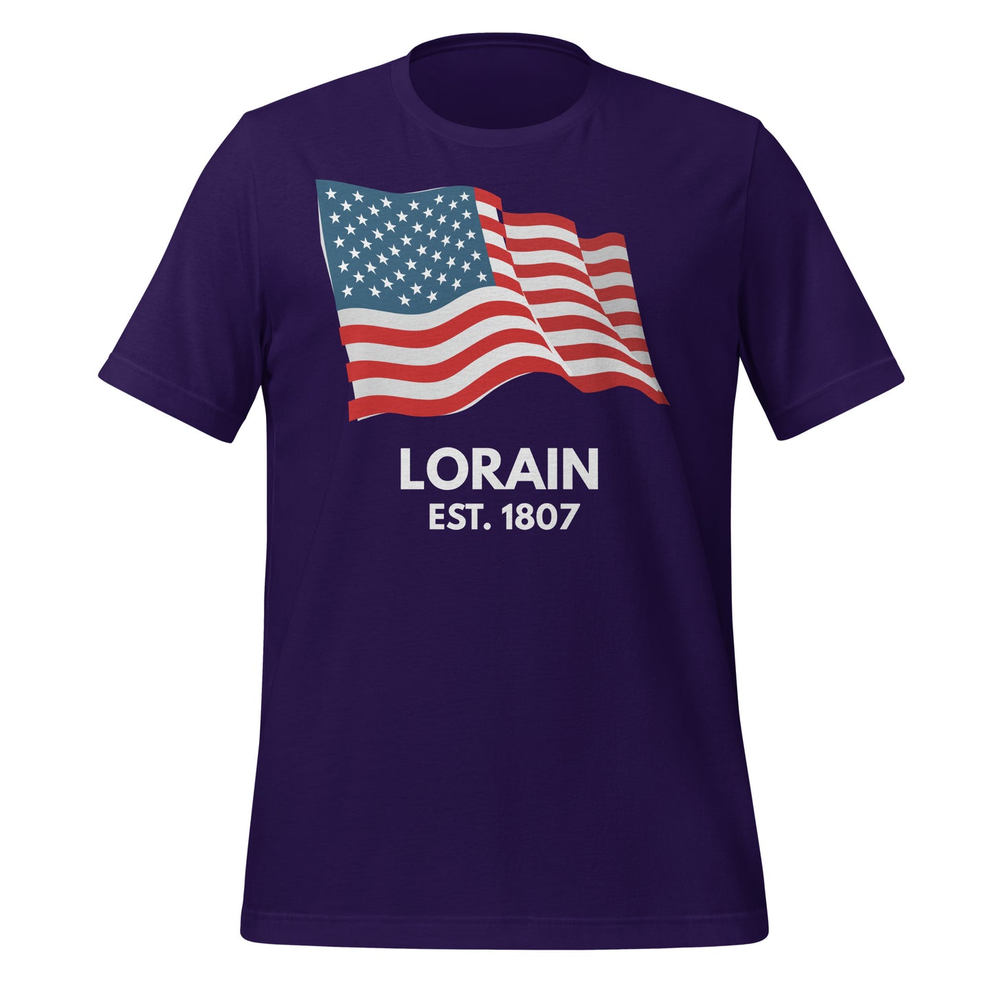Lorain Ohio USA Short Sleeve Unisex t-shirt