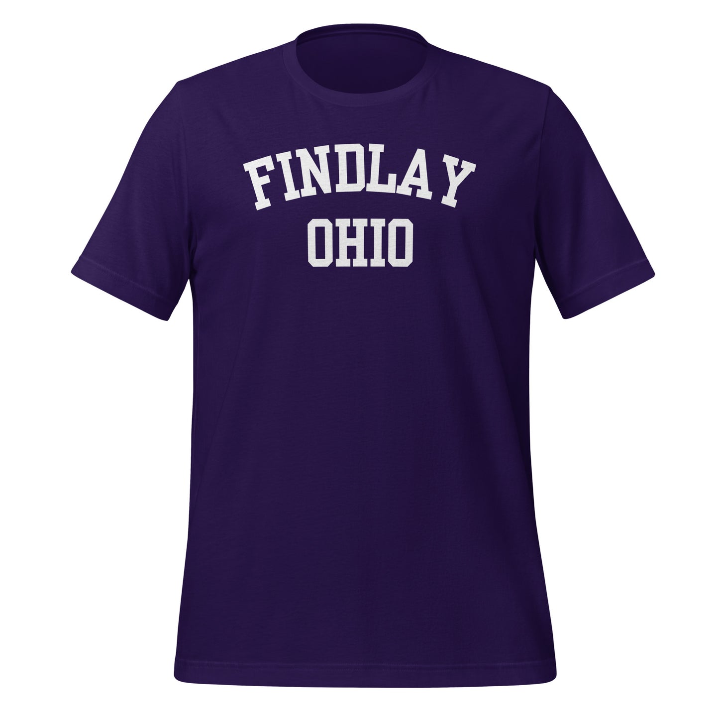 Findlay Ohio Block Short Sleeve Unisex t-shirt