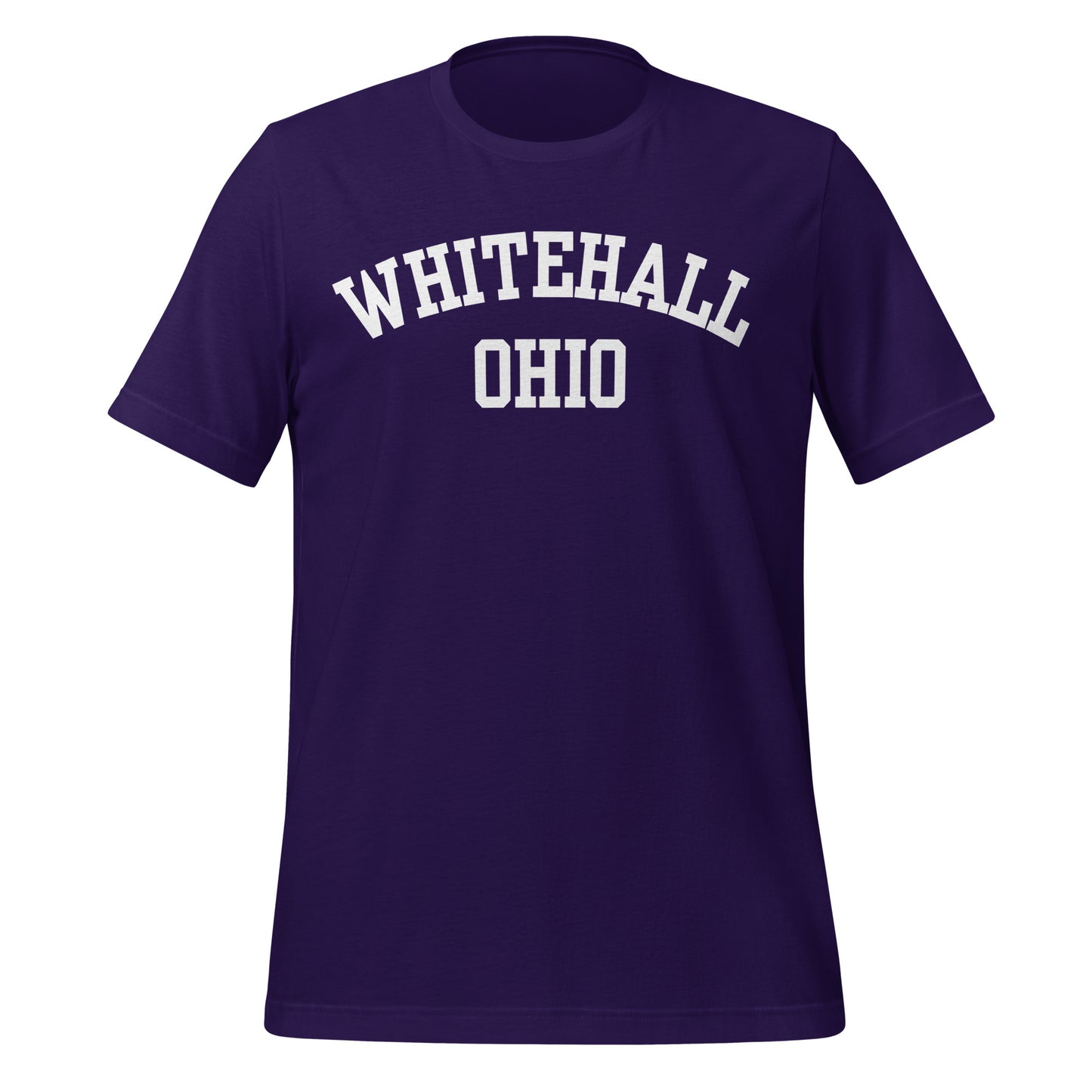 Whitehall Ohio Block Short Sleeve Unisex t-shirt