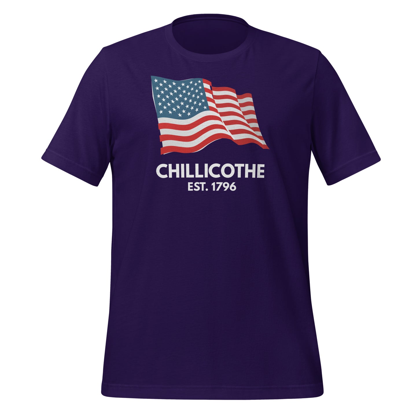 Chillicothe Ohio Fourth of July Short Sleeve Unisex T-shirt