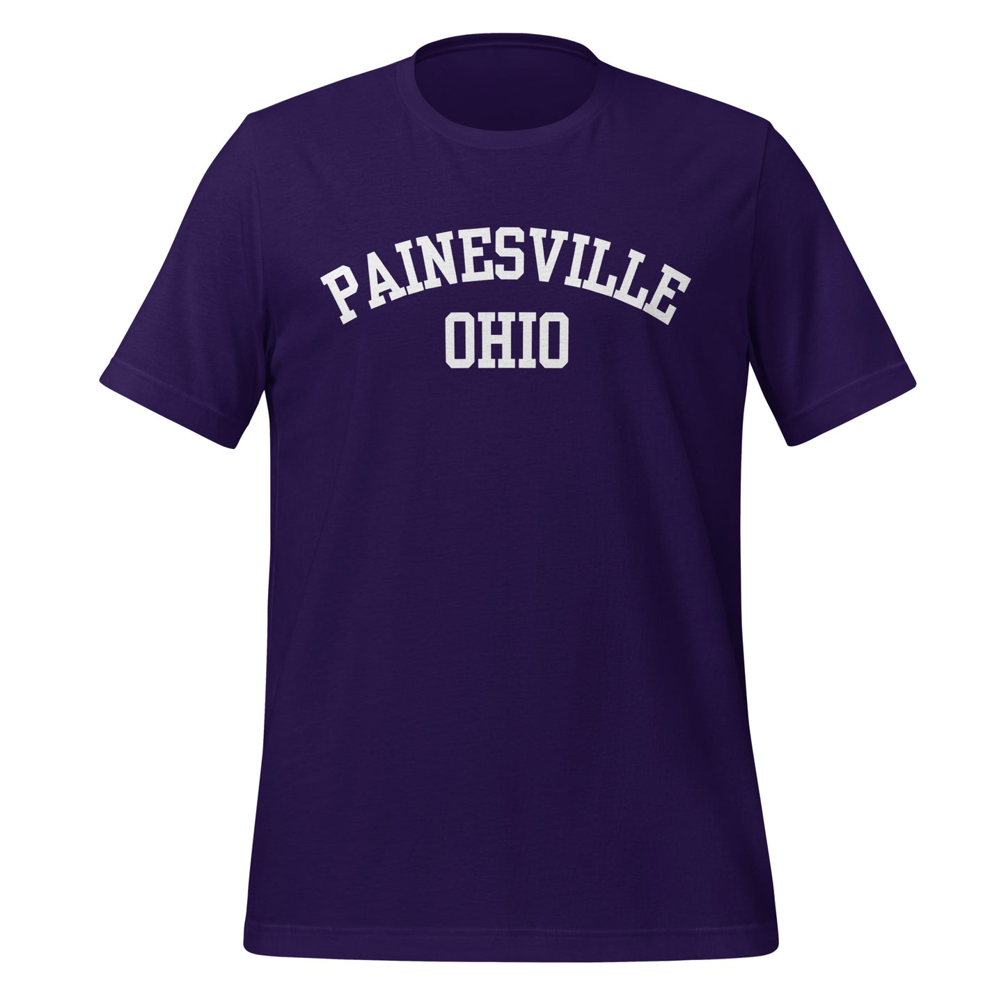 Painesville Ohio Block Short Sleeve Unisex t-shirt