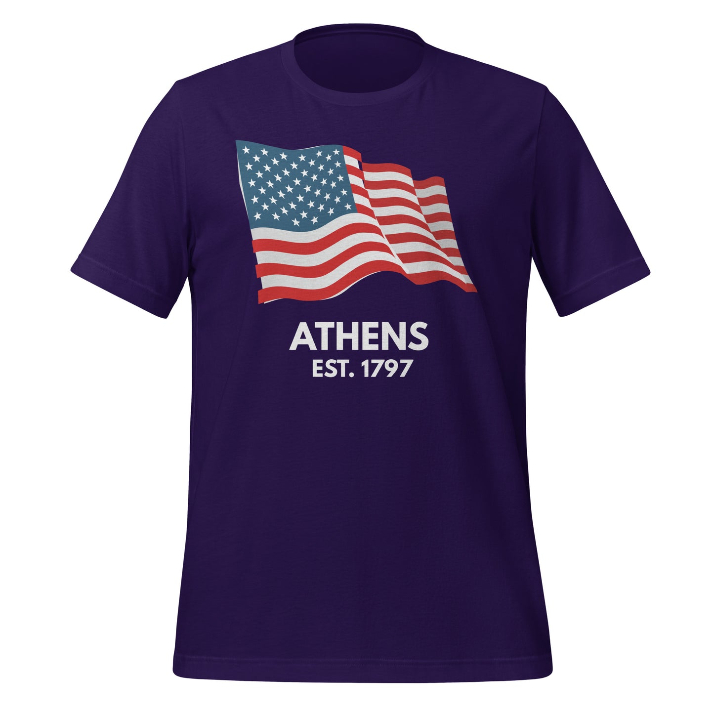 Athens Ohio USA Short Sleeve Unisex t-shirt