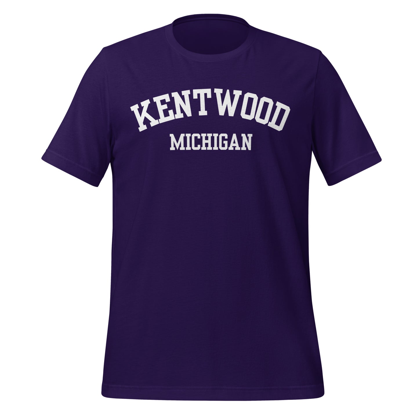 Kentwood Michigan Block Short Sleeve Unisex t-shirt