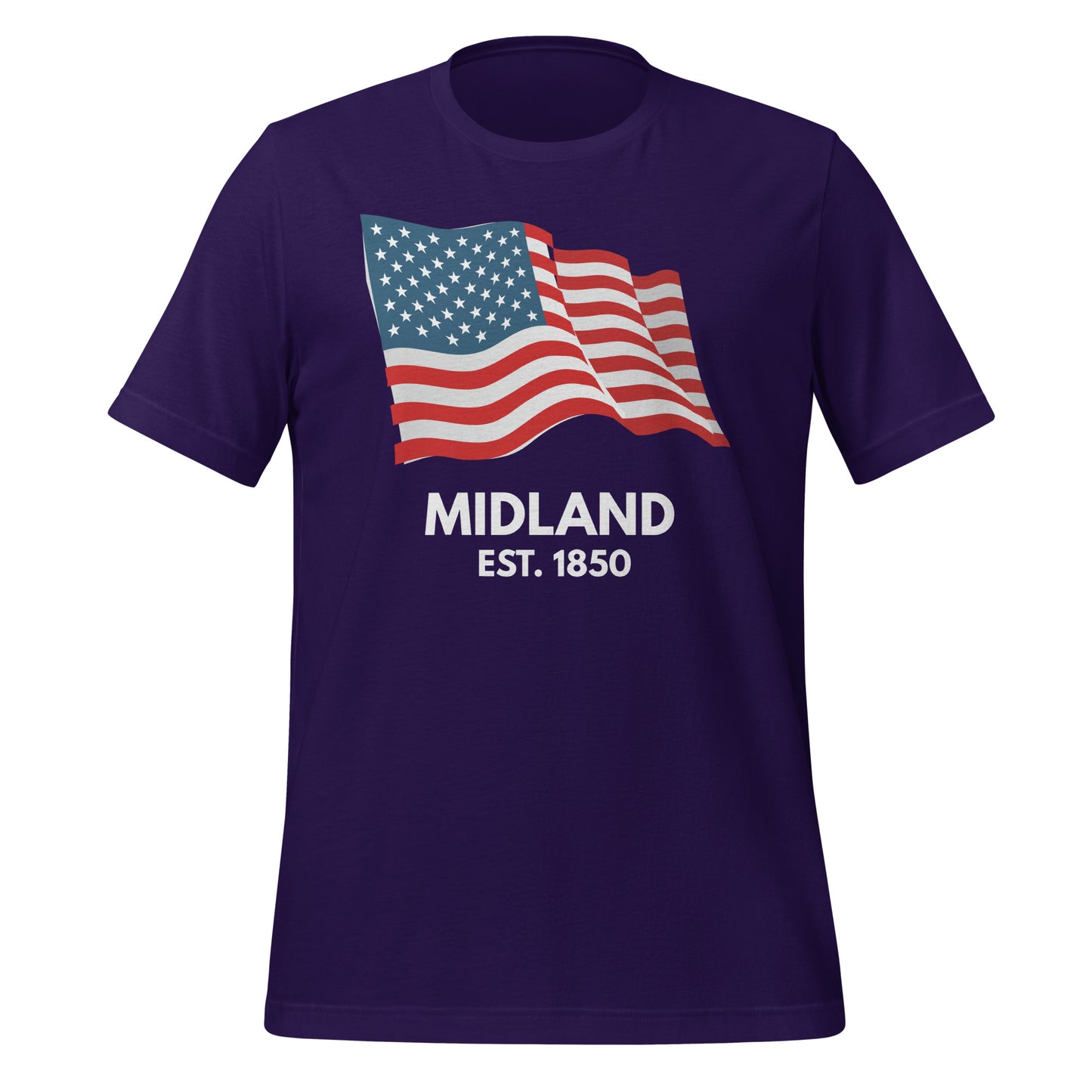 Midland Michigan USA Short Sleeve Unisex t-shirt